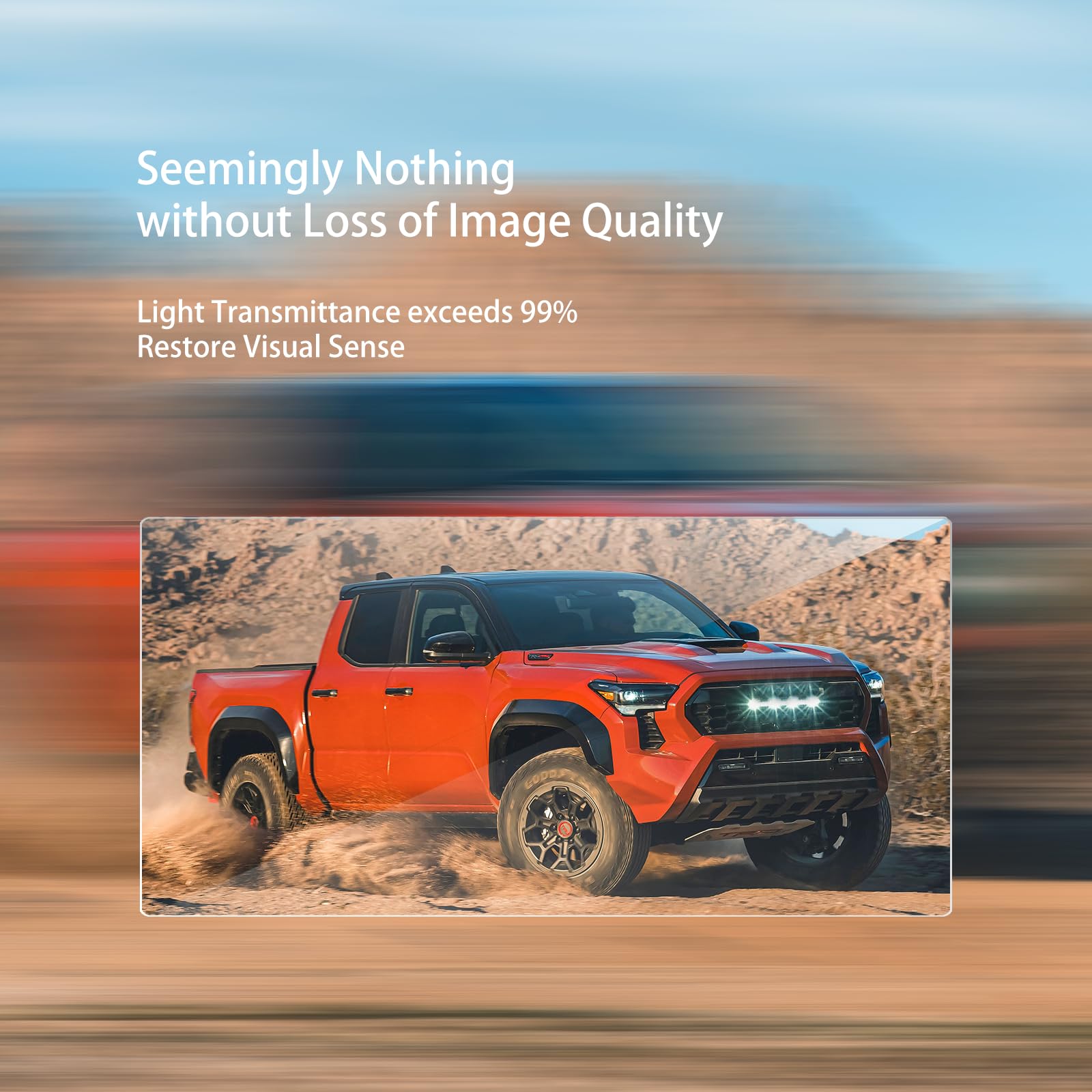 Xxciwp 2024 Tacoma Screen Protector Matte For 2024 2025 Toyot A Tacoma Limited/Trd Pro/Trailhunter 14Inch 2024 Tacoma Accessorie