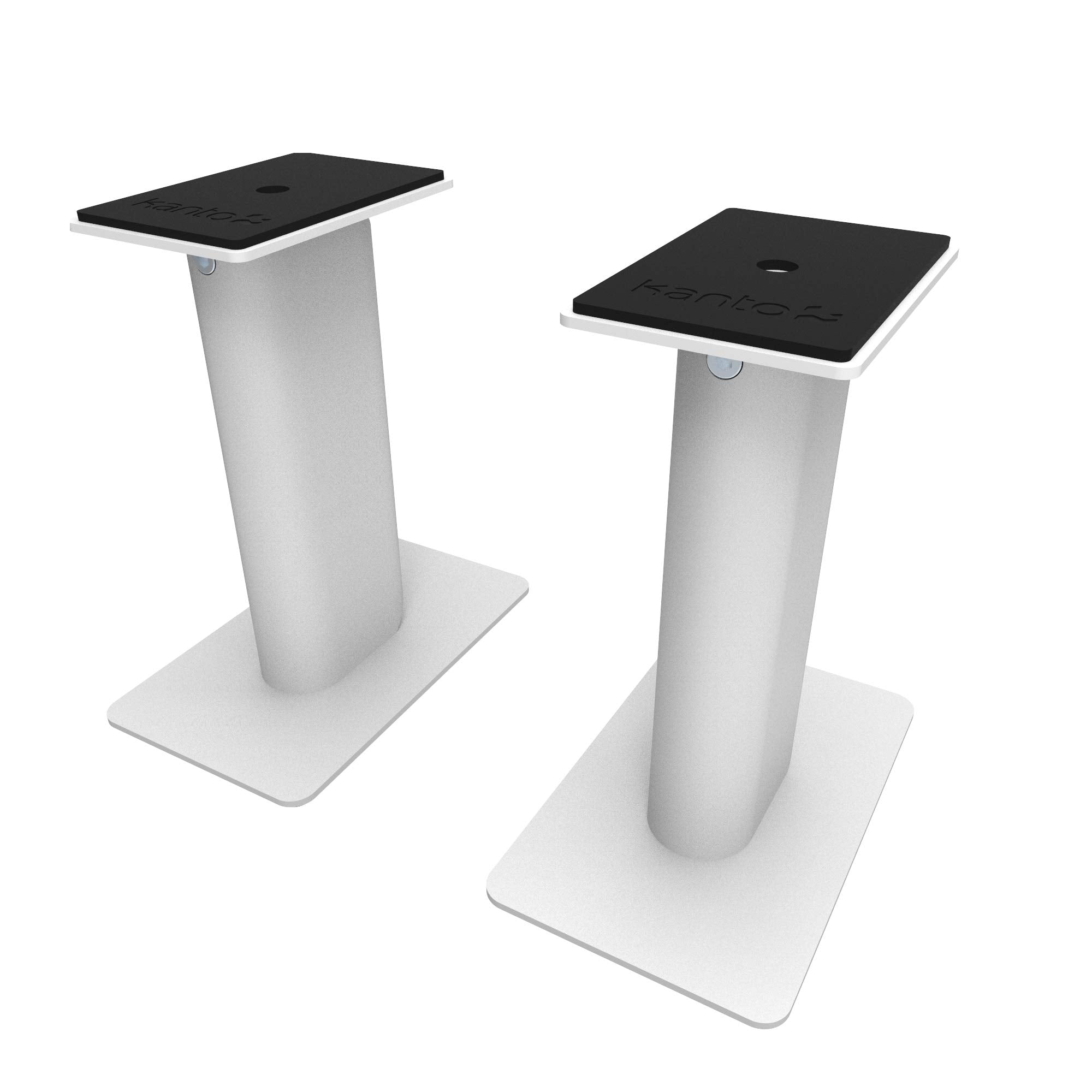 Kanto Sp9W Desktop Speaker Stands For Small/Medium Bookshelf Speakers & Compact/Mid Size 2    4    Studio Monitors | 8.3'' Tall