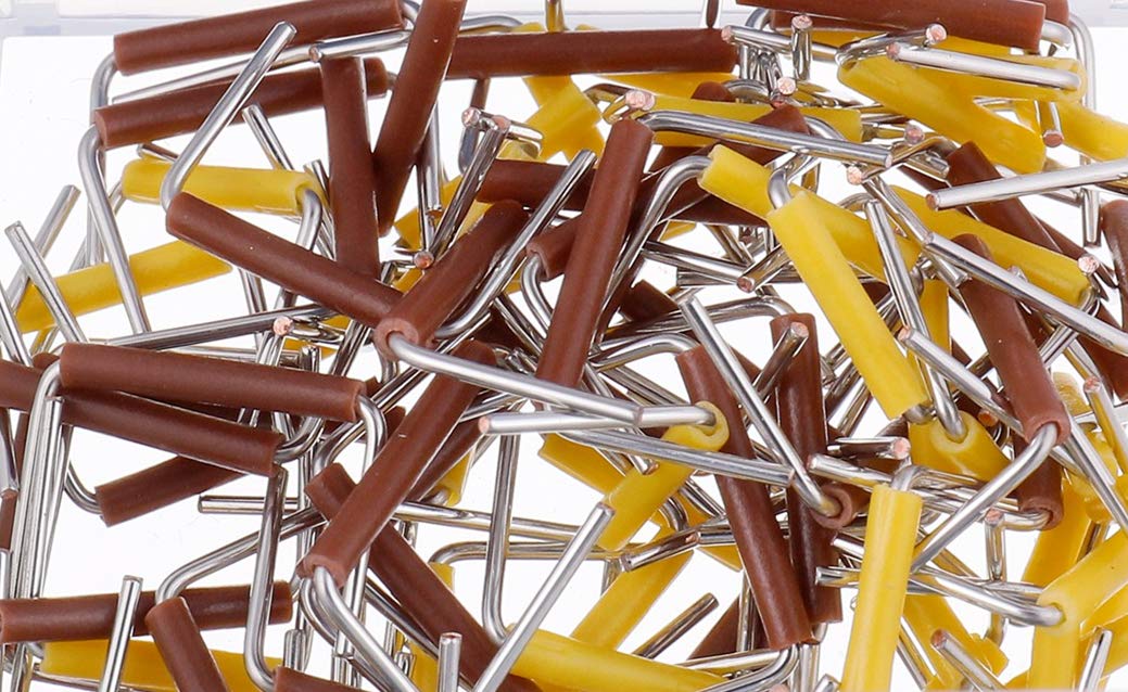 Bojack 14 Vaules 560 Pcs 2 125Mm Solderless Flexible Breadboard Connecting Line Cables Breadboard Jumper Wires Kit