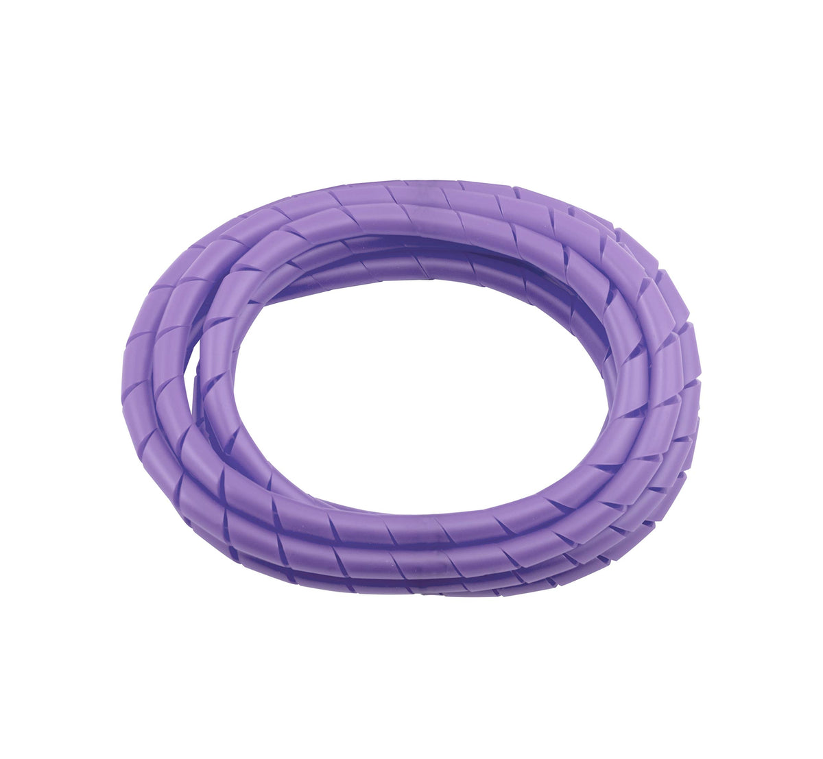 Md Premium 8' Cord Cover Prevents Cord Tangling   Purple