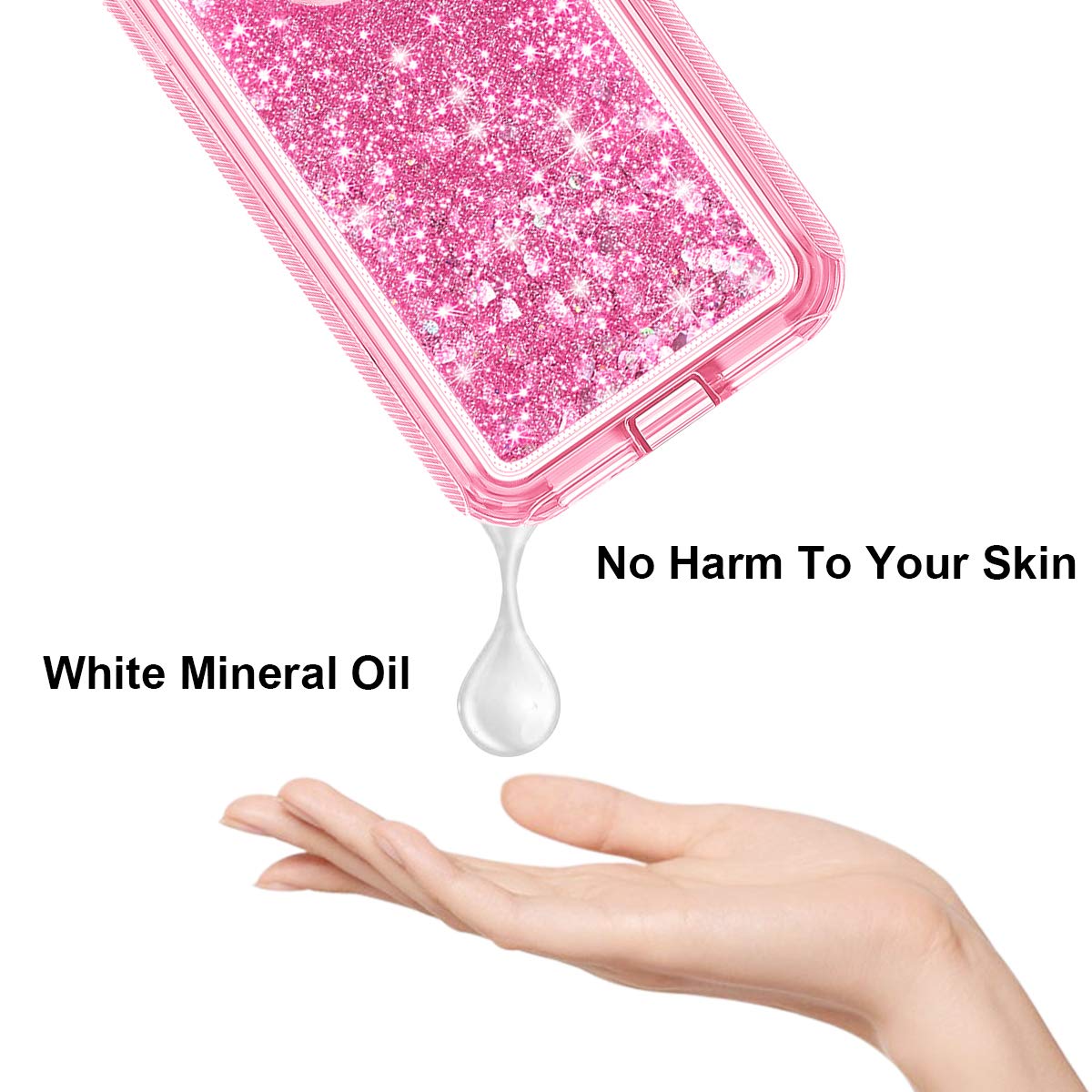 Jakpak Case For Iphone Xr Case Glitter Bling Sparkle For Girls Woman Iphone Xr Case Heavy Duty Shockproof Full Body Protective S