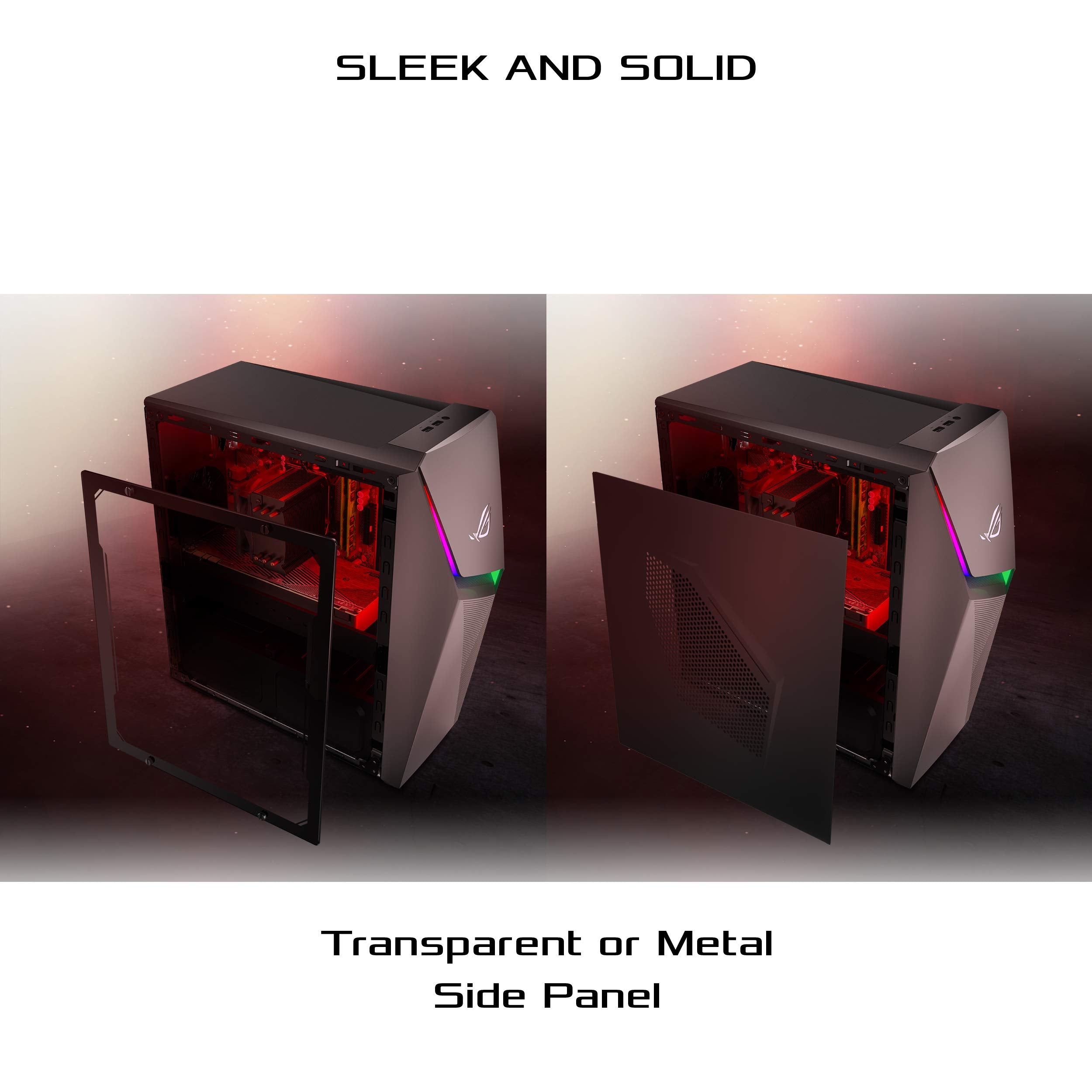 Rog Strix Gl10Dh Gaming Desktop Pc, Amd Ryzen 5 3400G, Geforce Gtx 1650, 8Gb Ddr4 Ram, 512Gb Pcie Ssd, Wi Fi 5, Windows 10 Home,