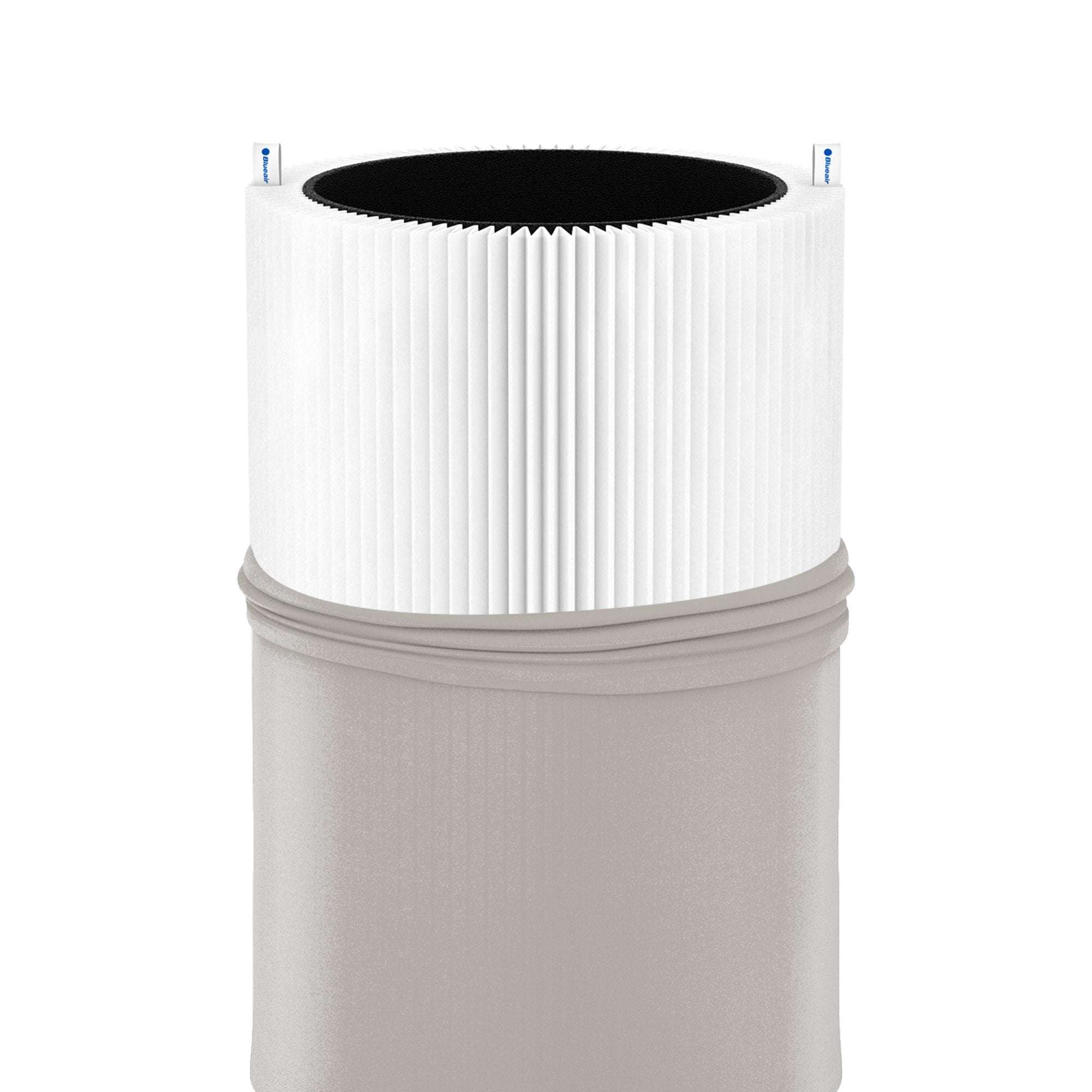 Blueair Blue Pure 411 Light Gray Pre-Filter, Washable Fabric Traps Pollen, Pet Hair & Dust, Lunar Rock, Pure Mini (Pack Of 1)