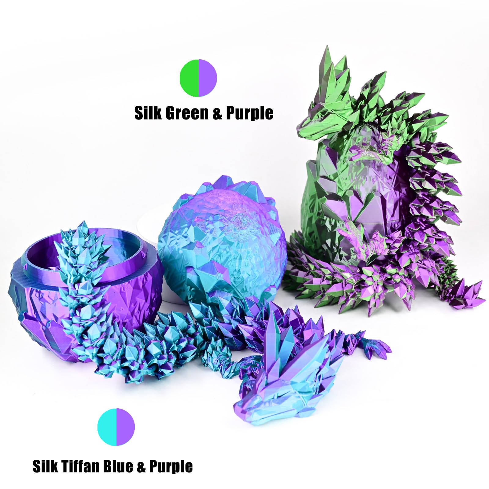 Ovv3D 3D Printer Filament, Pla Filament 1.75Mm Bundle, Dual Color Filament, Coextrusion 3D Filament, Silk Pla, 3D Printing Filam