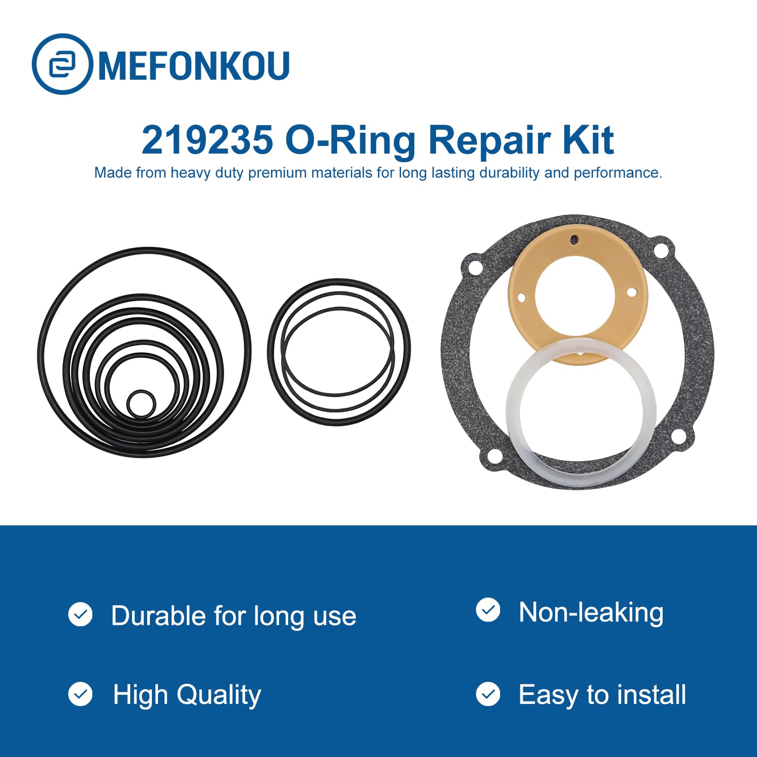 Mefonkou 219235 O Ring Repair Kit Replace Parts 402011 501001 500407 For Paslode F350S F250S Framing Nailer