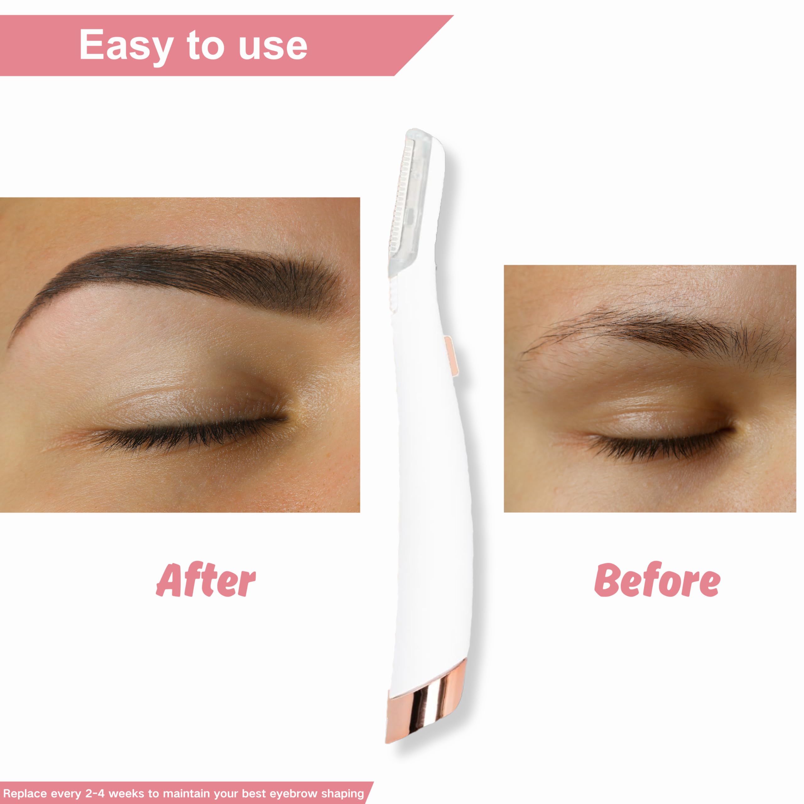 20 Pack Replacement Heads Blades Compatible With Finishing Touch Flawless Dermaplane Glo Lighted Facial Exfoliator, Stainless St