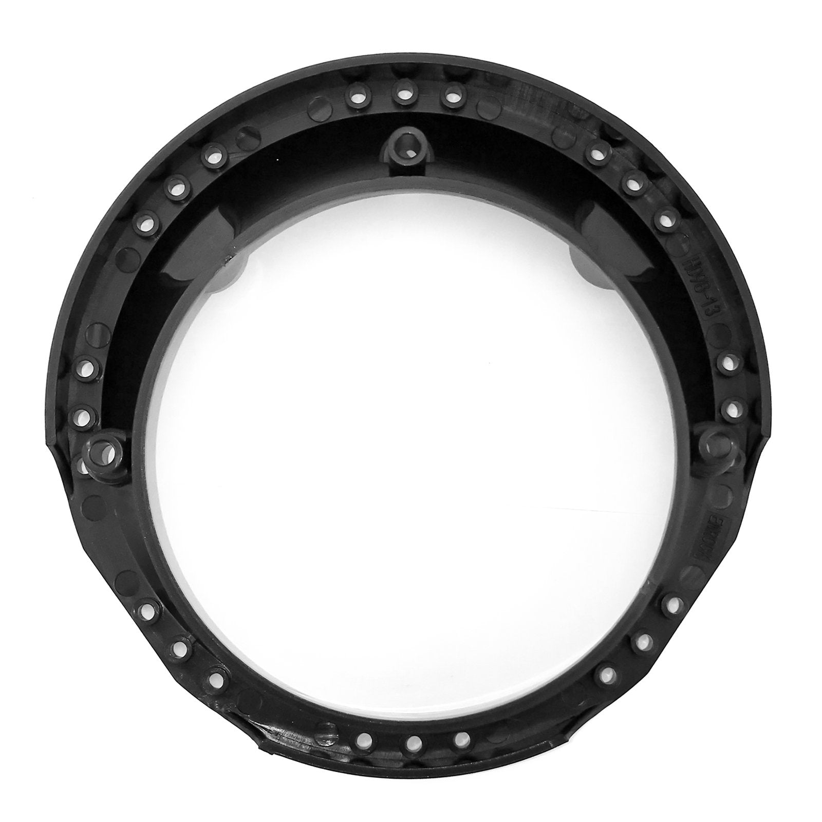 Enrock Harley Davidson Speaker Mounting Ring Adapter For 6.5 Inch To 6.75 Inch (6 1/2 To 6 3/4) Speaker Fits 1998 2013 Harley Da