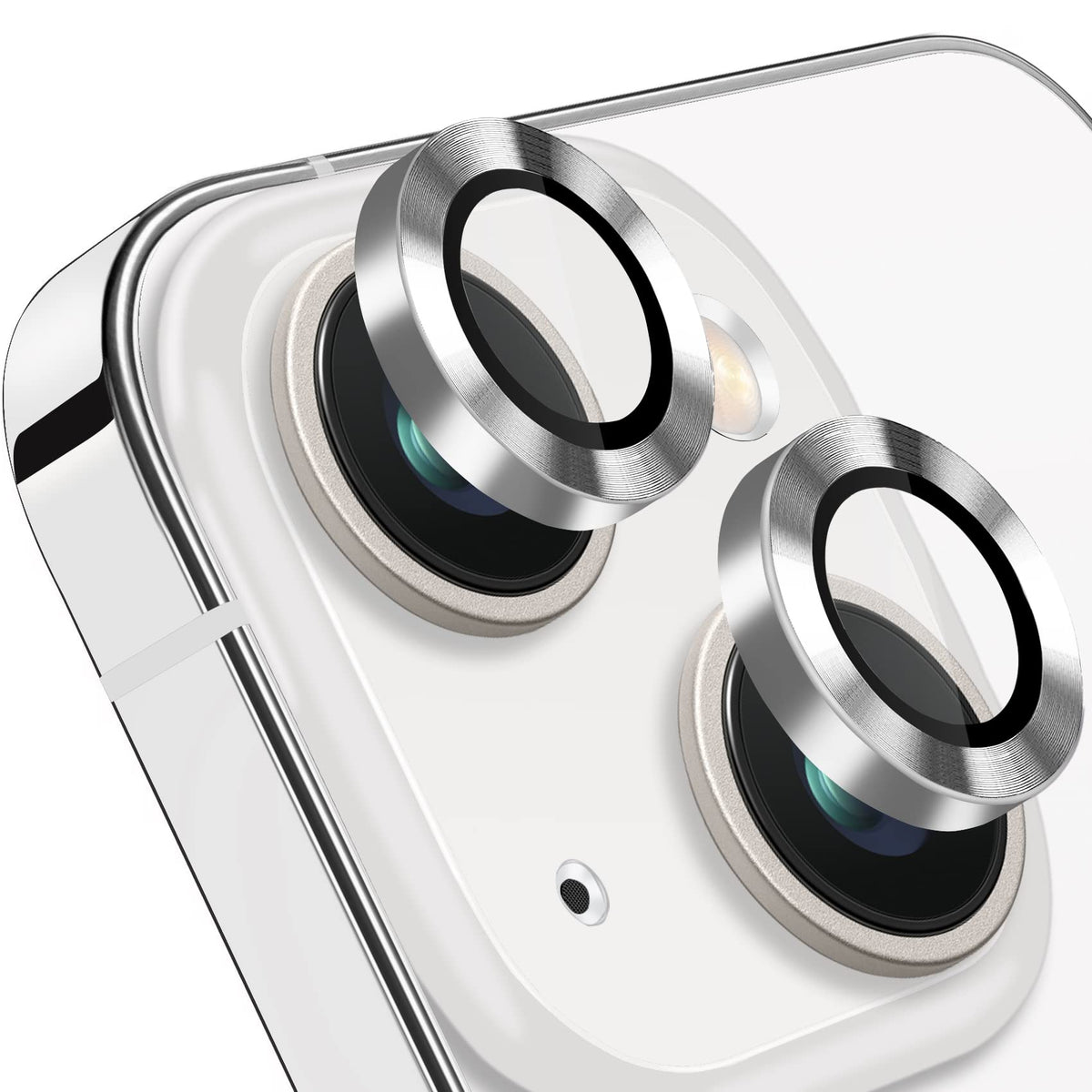 Hsefo Compatible With Iphone 14 And 14 Plus Camera Lens Protector, Anti-Scratch Lens Cover 9H Tempered Glass Camera Screen Prote