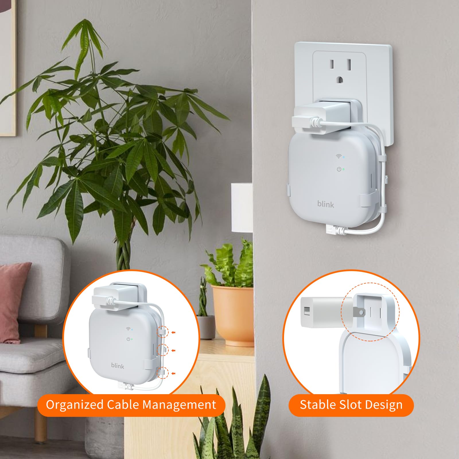 256Gb Micro Sd Card For Local Video Storage & Outlet Wall Mount For All New Blink Sync Module Xr With Reader, Short Cable Save S