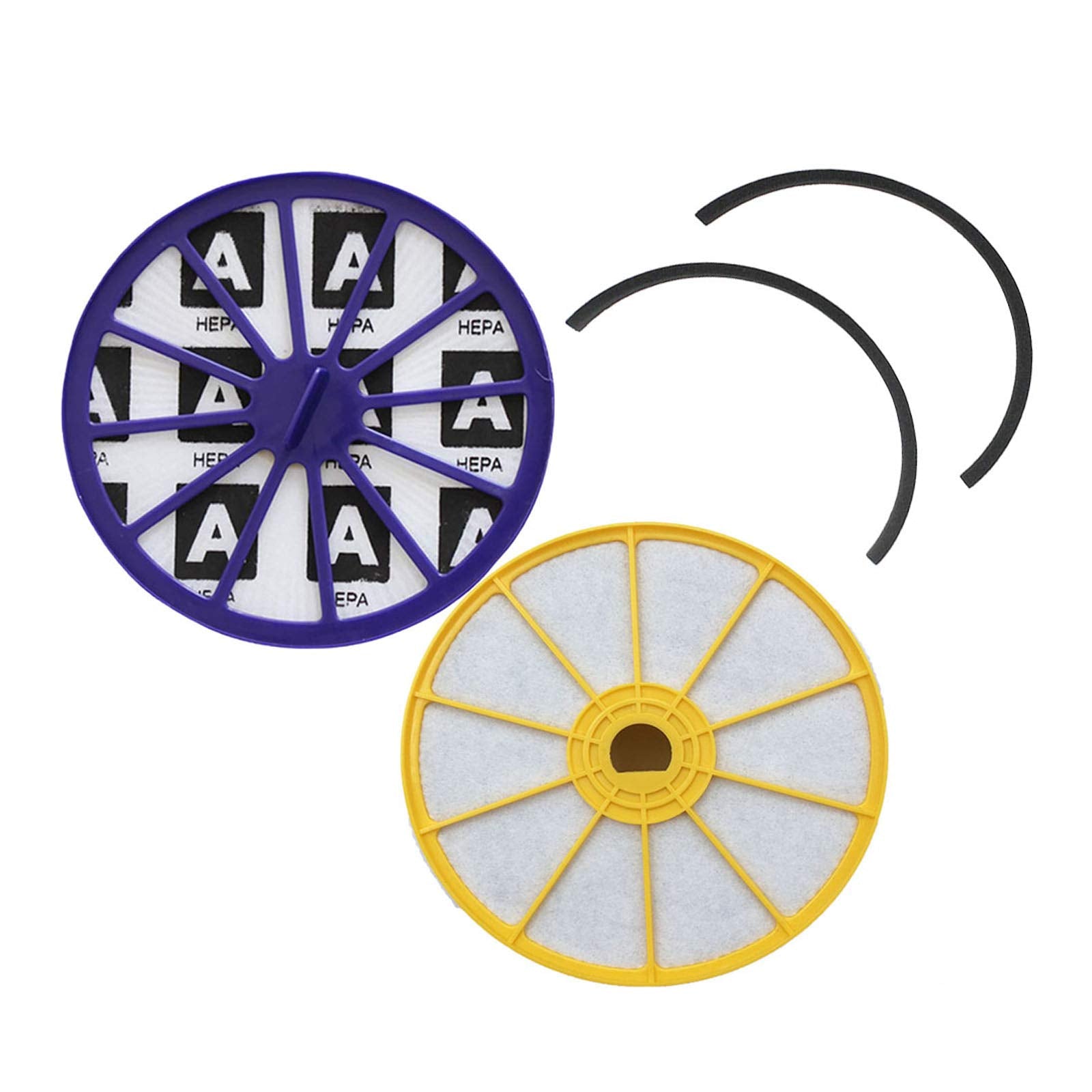 Pureburg Dc07 Replacement Hepa Filter Set Compatible With Dyson Dc07 Series Animal All Floors Vacuum Cleaner Part 901420 02 9049