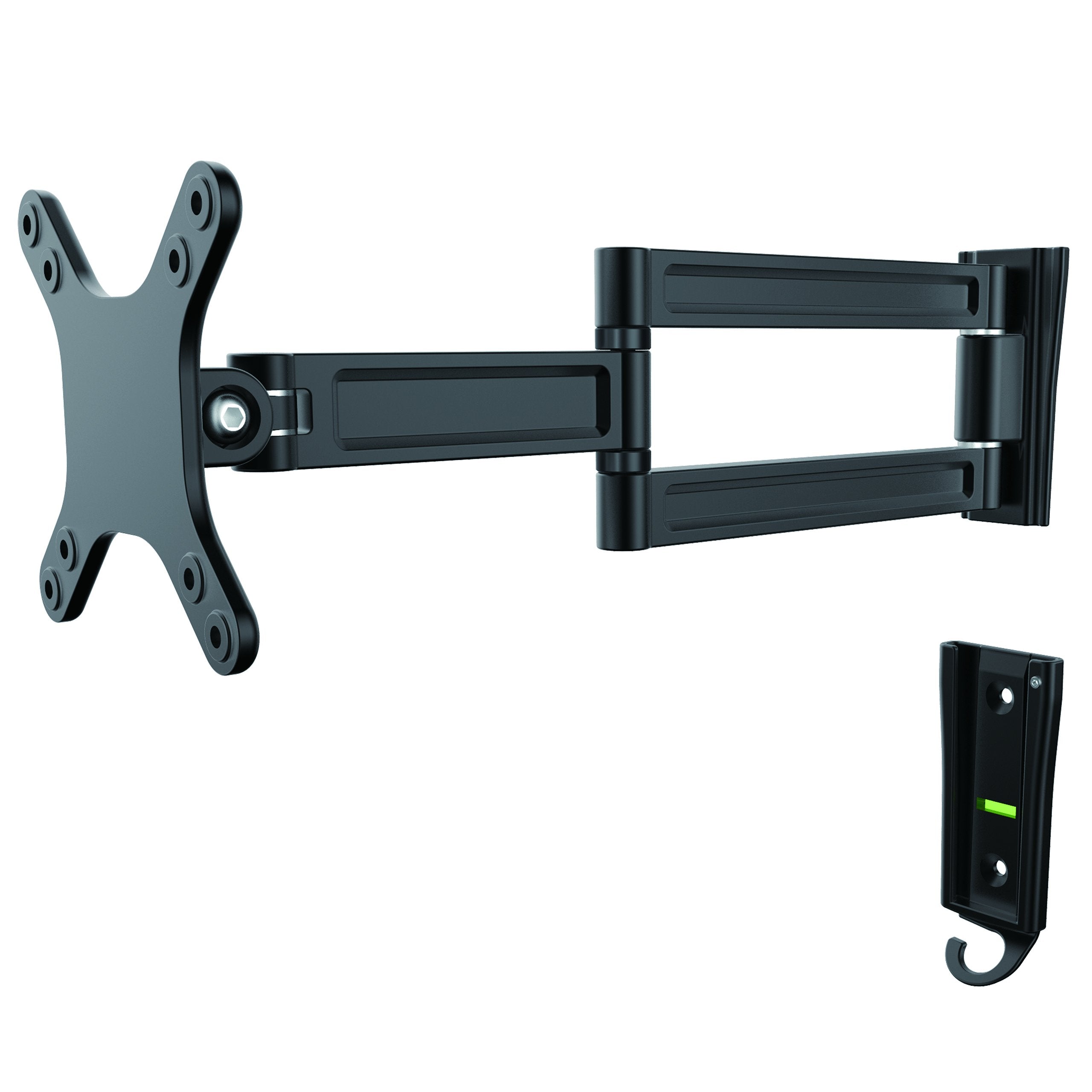 Startech.Com Monitor Wall Mount   Dual Swivel   Supports 13 To 34 Monitors   Vesa Monitor/Tv Wall Mount   Wall Mount Swivel Moni