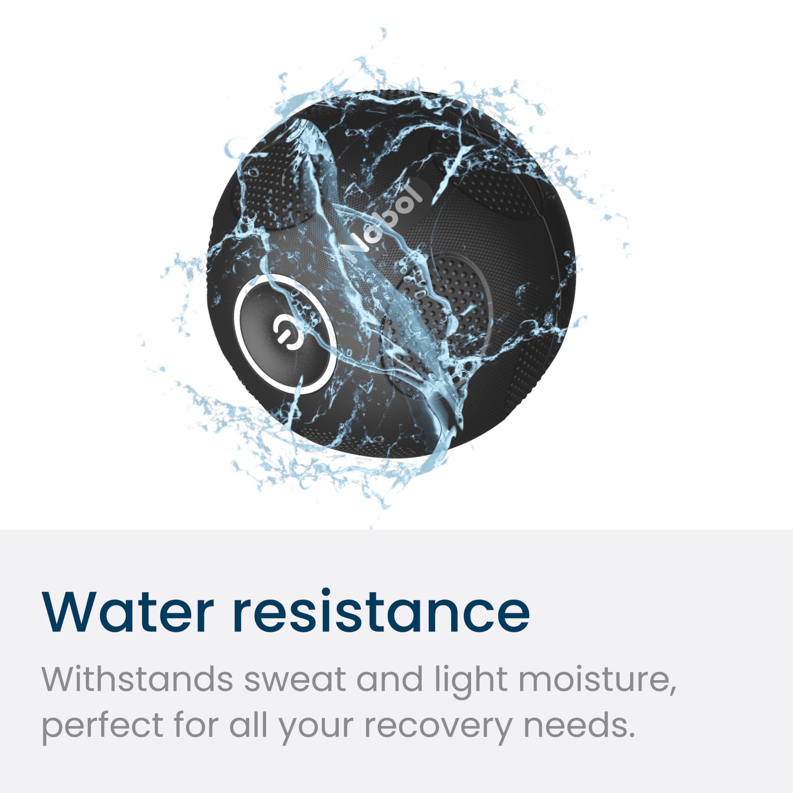 Nobol - Myosphere Vibration Massage Ball For Deep Tissue Stimulation, Muscle Tension Relief And Stress Reduction | Your Portable