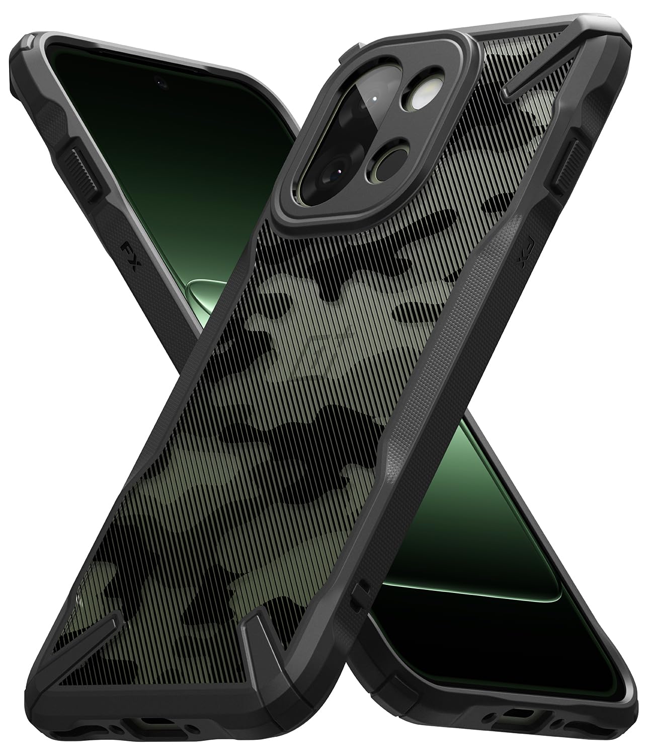 Ringke Fusion-X [Precise Cutouts for Camera Lenses] Compatible with OnePlus 13s Case, Enhanced Military Design Bumper Heavy Duty