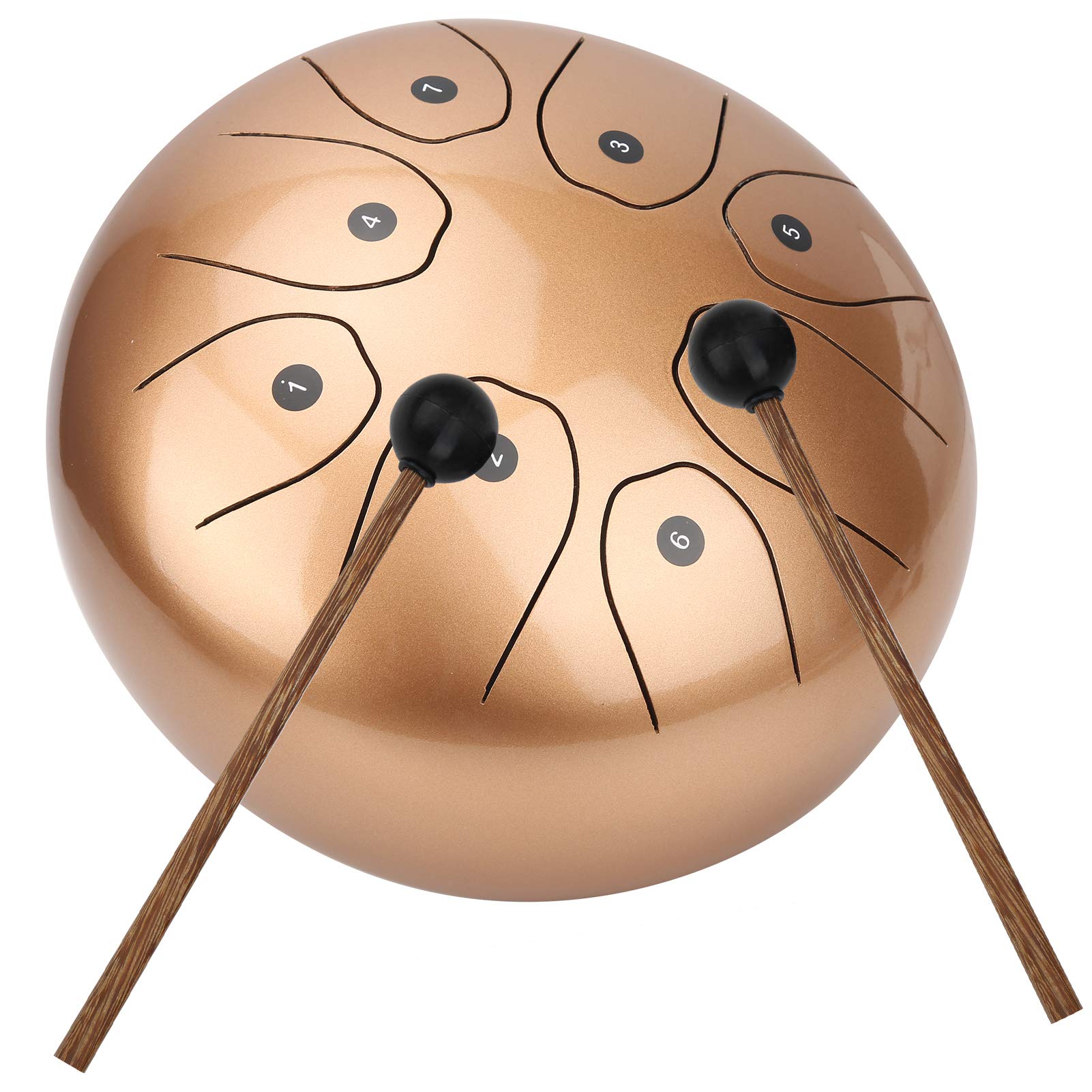Ethereal Tongue Drum, Steel Tongue Drum Steelti Alloy Easy To Carry For Beginner For Children For Outdoor Performance For Home 