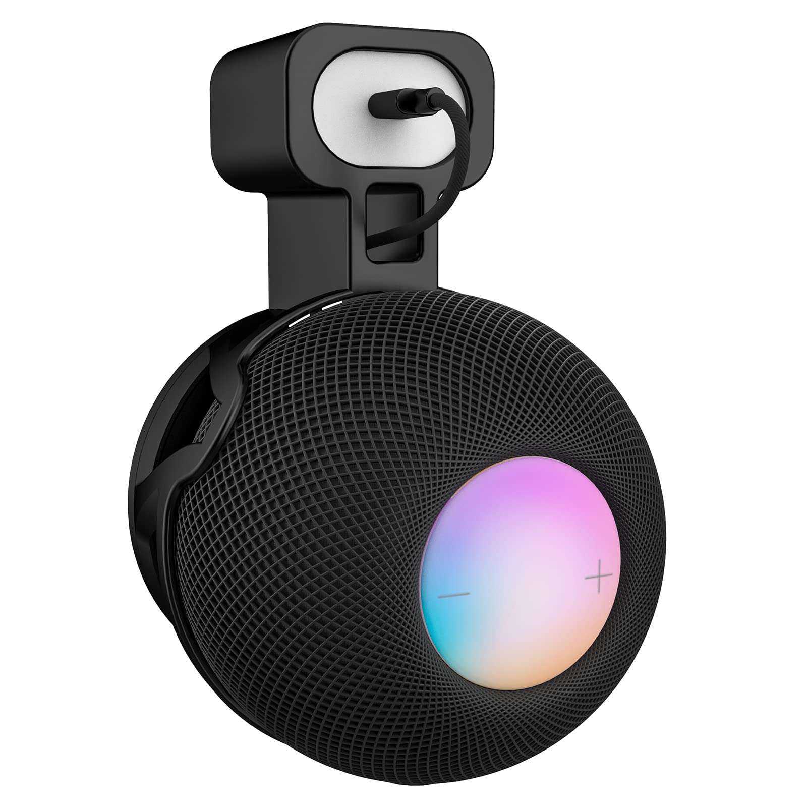 Heymoontong Outlet Wall Mount Holder Stand Fits For Apple Homepod Mini, A Space Saving Accessory For Homepod Mini Smart Home Spe