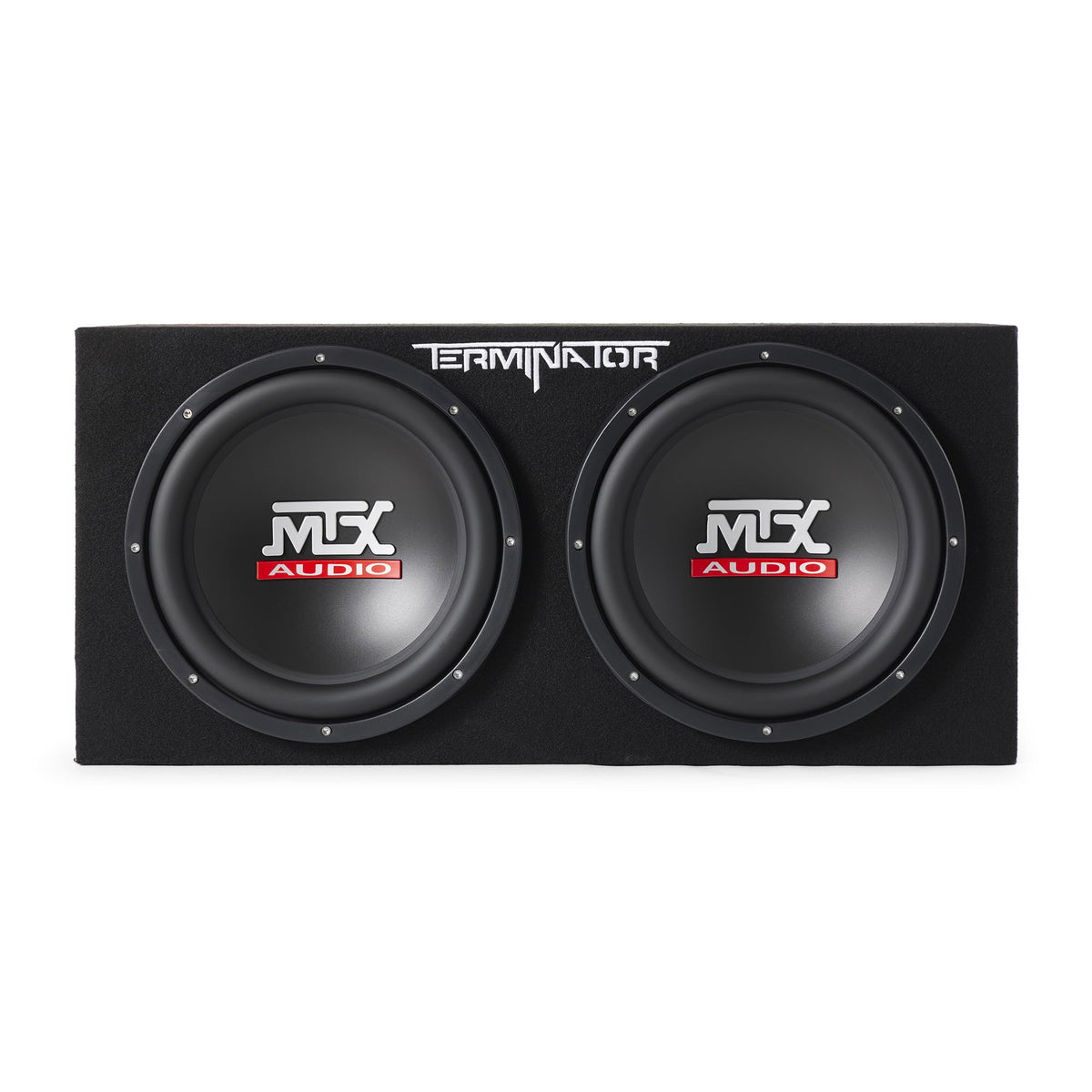 MTX TNP212D2 12' 1200W Dual Loaded Car Subwoofer Audio w/ Sub Box and Amplifier