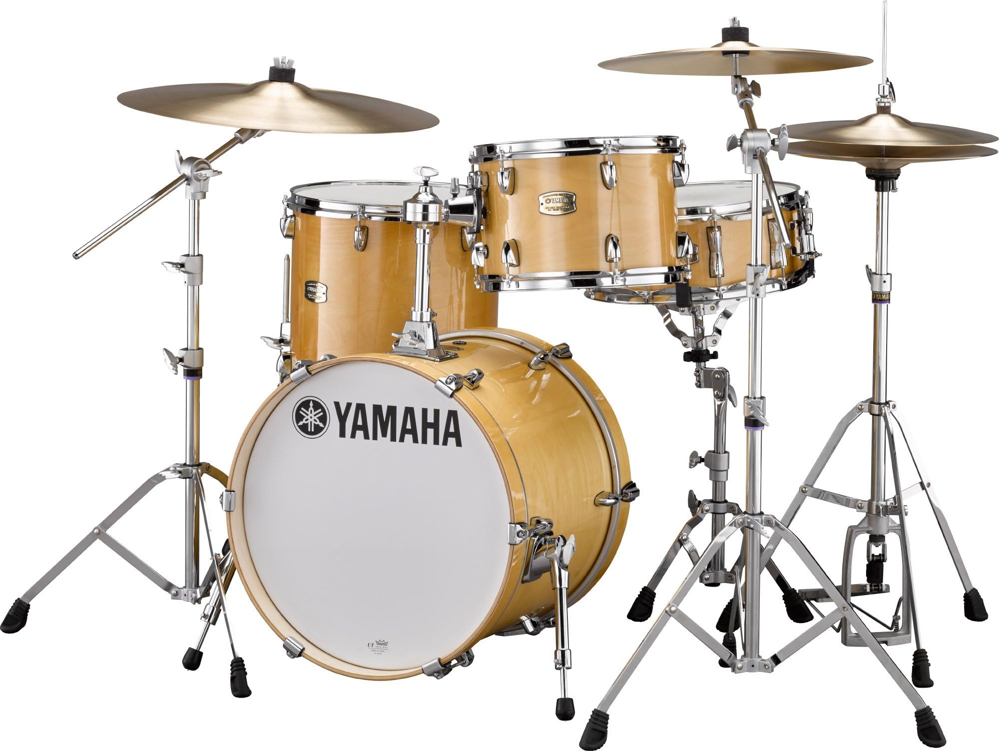 Yamaha Stage Custom Birch 3pc Bop Drum Shell Pack - 18 Kick, Natural Wood