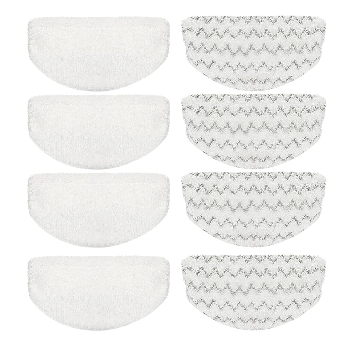 8 Pack Steam Mop Pads For Bissell Powerfresh Steam Mop 1940 1440 1544 1806 2075 Series, Model 19402 19404 19408 19409 1940A 1940