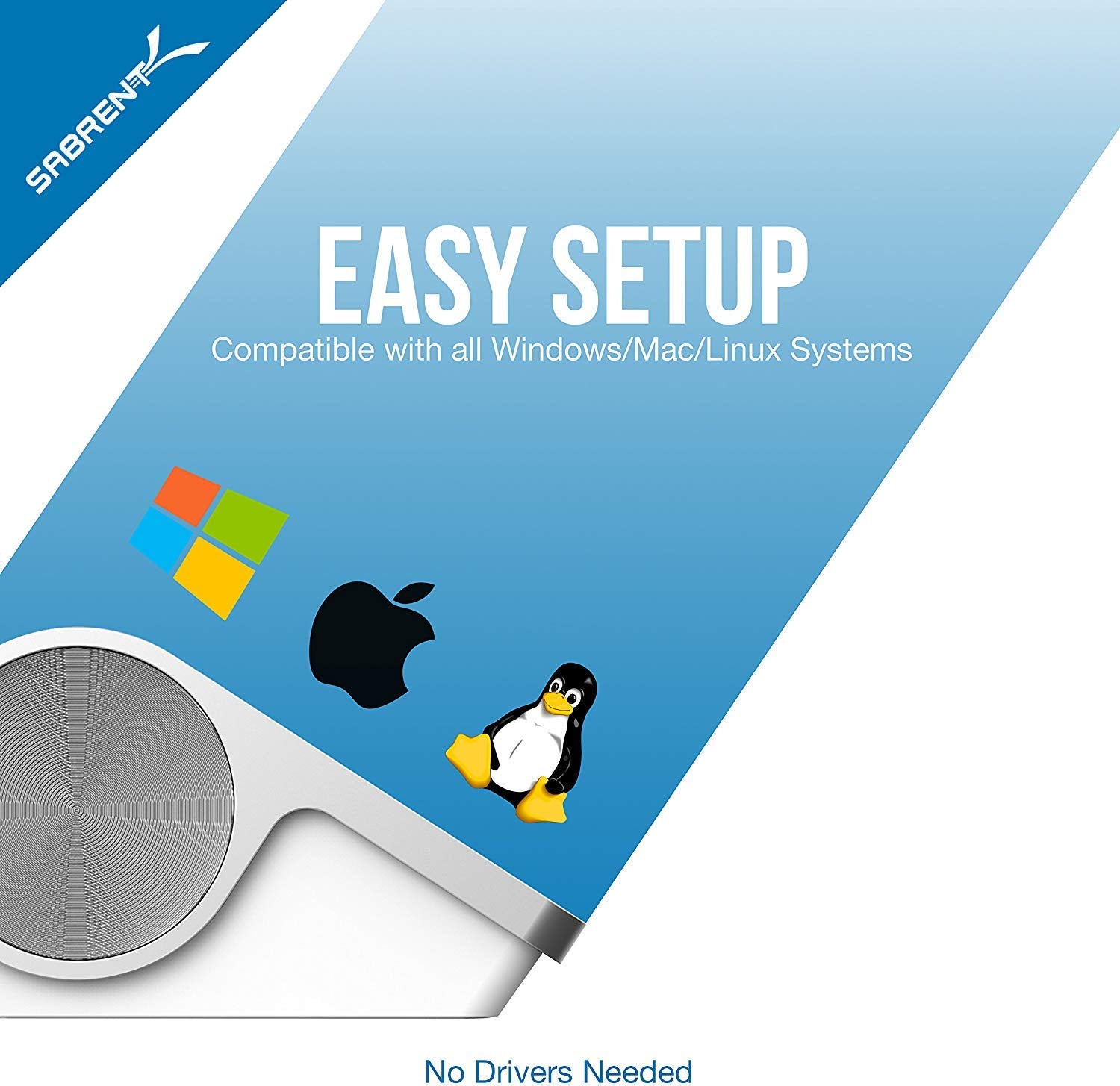 Sabrent Premium 3 Port Aluminum Usb 3.0 Hub With Multi In 1 Card Reader (12 Cable) For Imac, All Macbooks, Mac Mini, Or Any Pc (