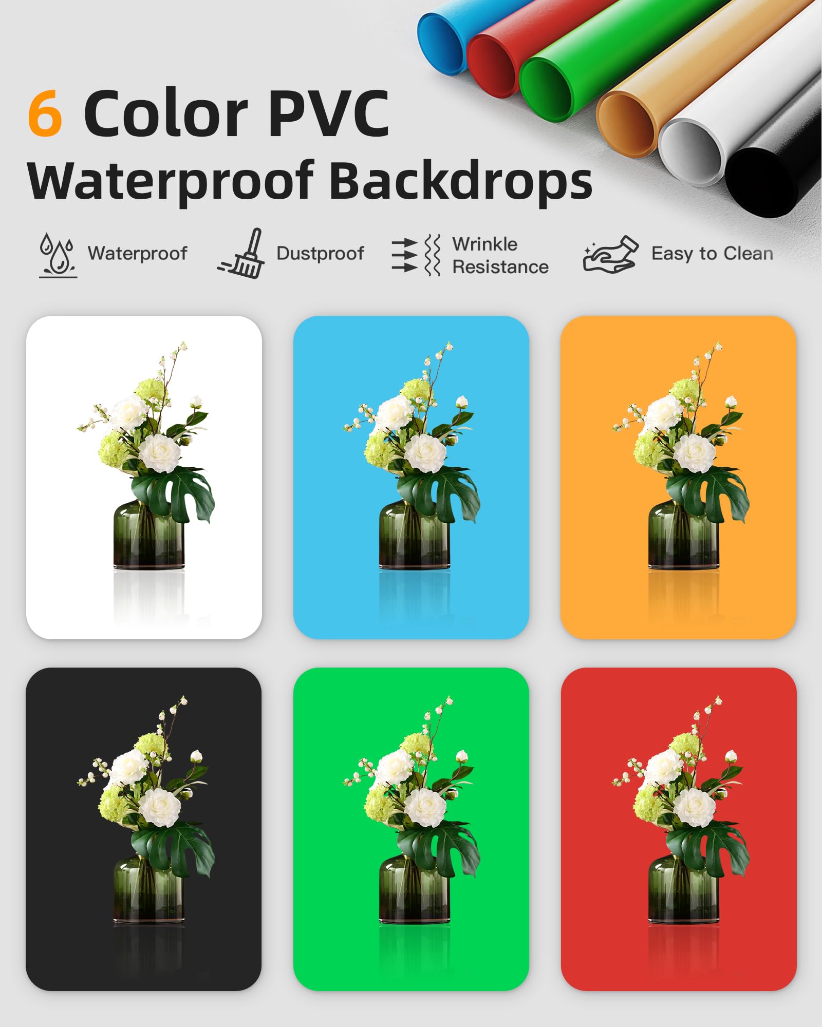 Glendan Light Box Photography, 24'' X 20'' Professional Photo Studio Light Box, Large Photo Box With 336 High Color Rendering In