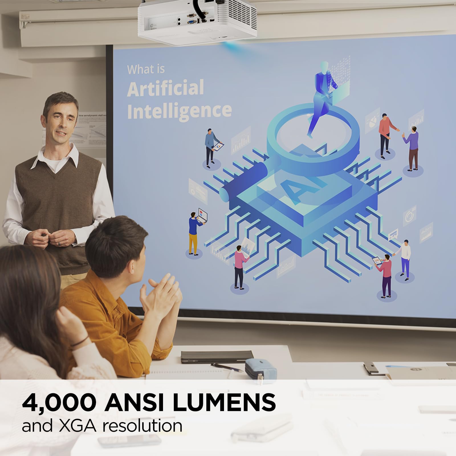 4000 Lumensxga Edu Prjctr