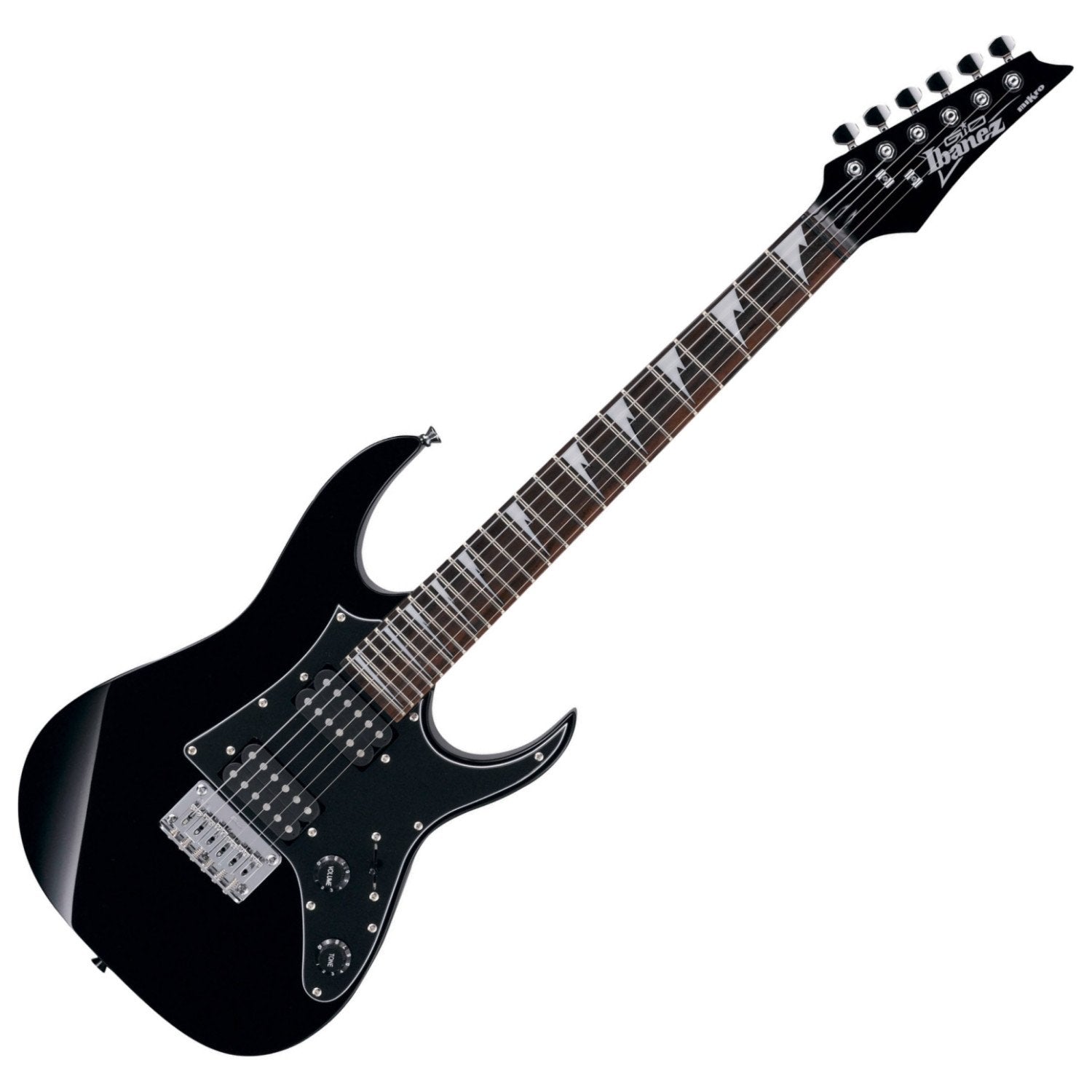 Ibanez Grgm21Bkn 3/4 Size Mikro Electric Guitar   Black Night Finish