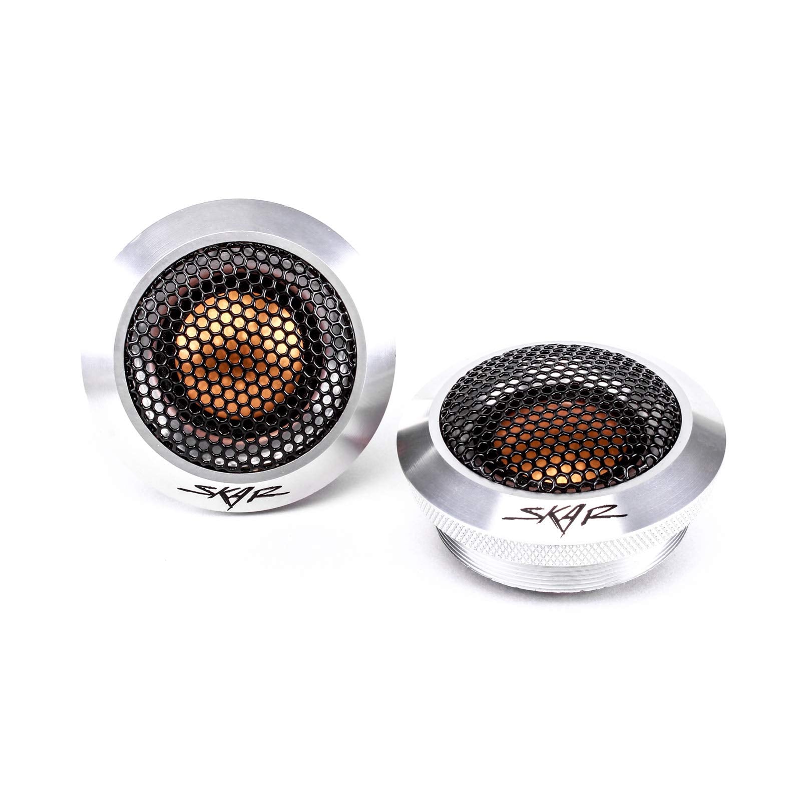Skar Audio Spx T 1 Inch 320 Watt Max Power Elite Neodymium Aluminum Dome Tweeters, Pair