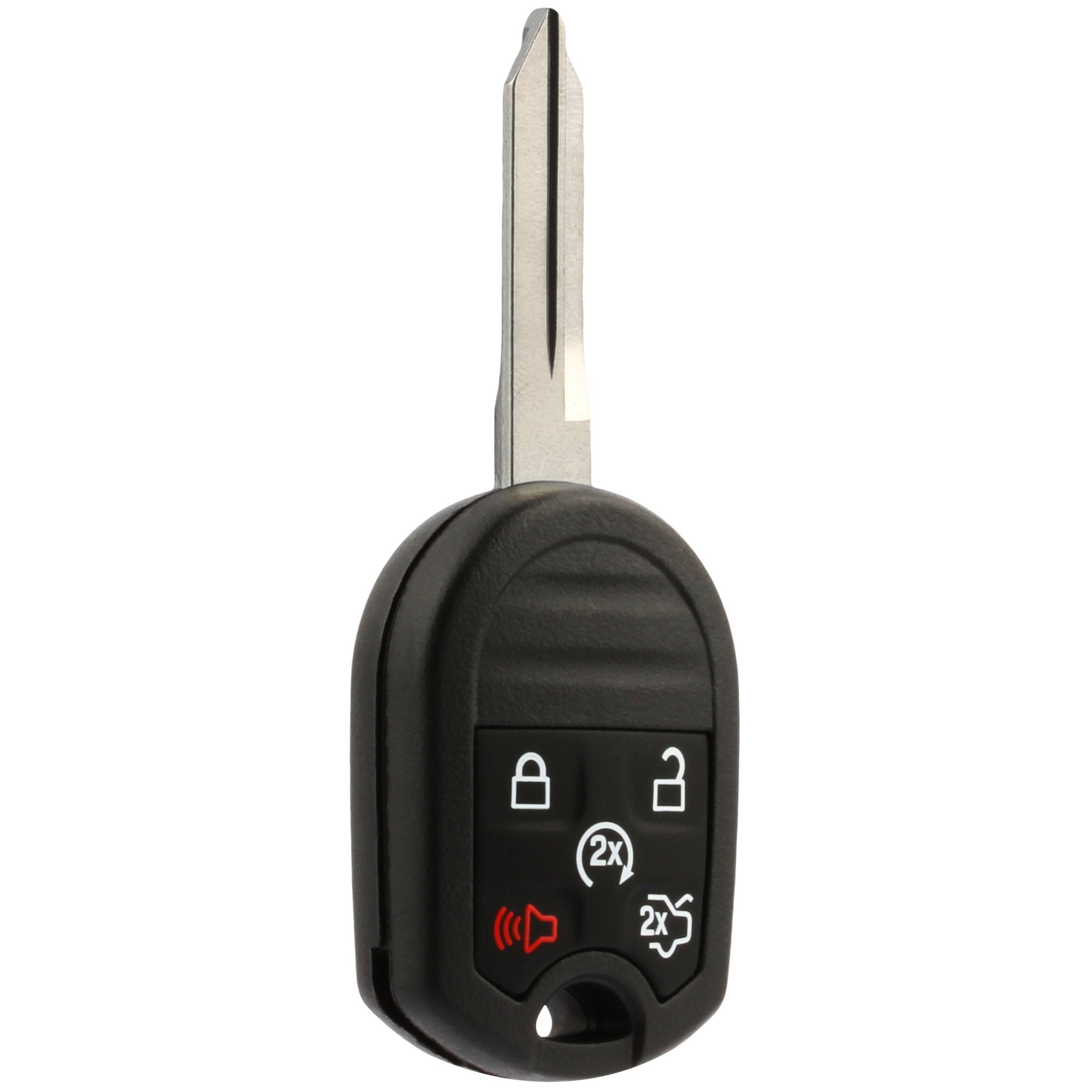 Car Key Fob Keyless Entry Remote Start fits Ford, Lincoln, Mercury, Mazda (CWTWB1U793 5-btn) - Guaranteed to Program