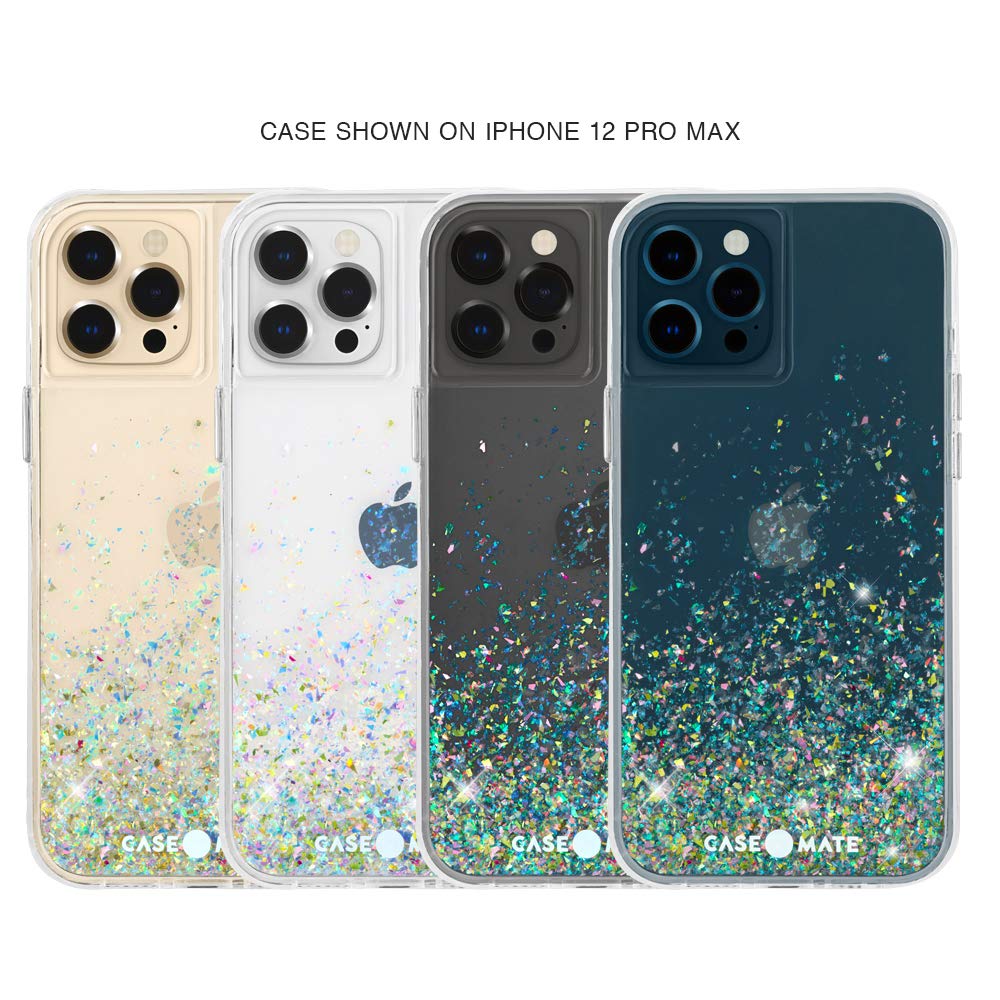 Case Mate   Twinkle Ombre   Case For Iphone 12 Pro Max (5G)   10 Ft Drop Protection   6.7 Inch  Confetti