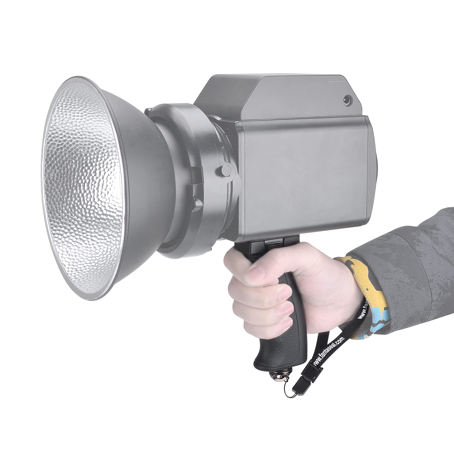 Universal Ergonomic Dslr Mirrorless Camera Camcorder Monocular Hand Grip Stabilizer, Portable Handheld Selfie Stick, Long Focus