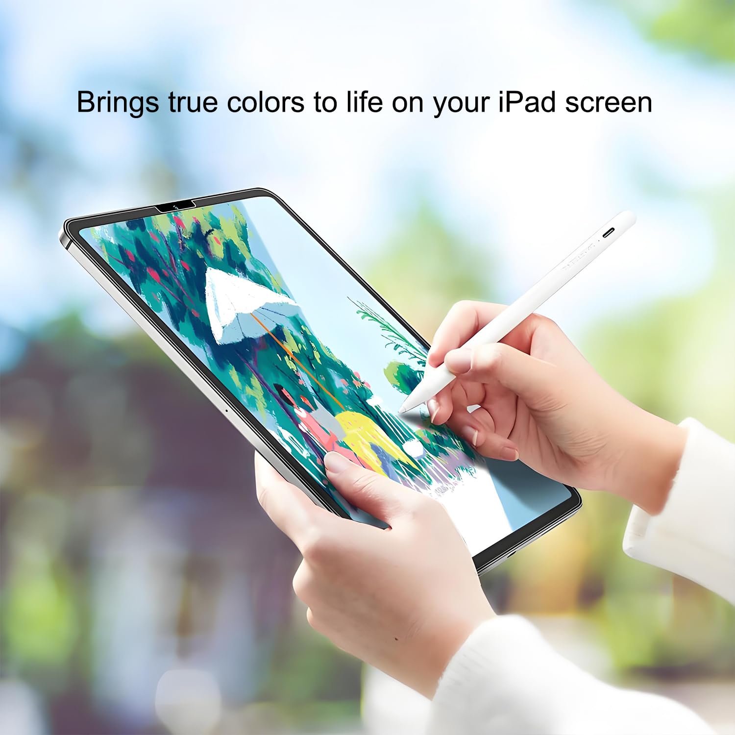 Ailun Paper Textured Screen Protector For Ipad Air 13 Inch 6 Generation [2024 6Th Gen] 2 Pack Draw And Sketch Like On Paper Text