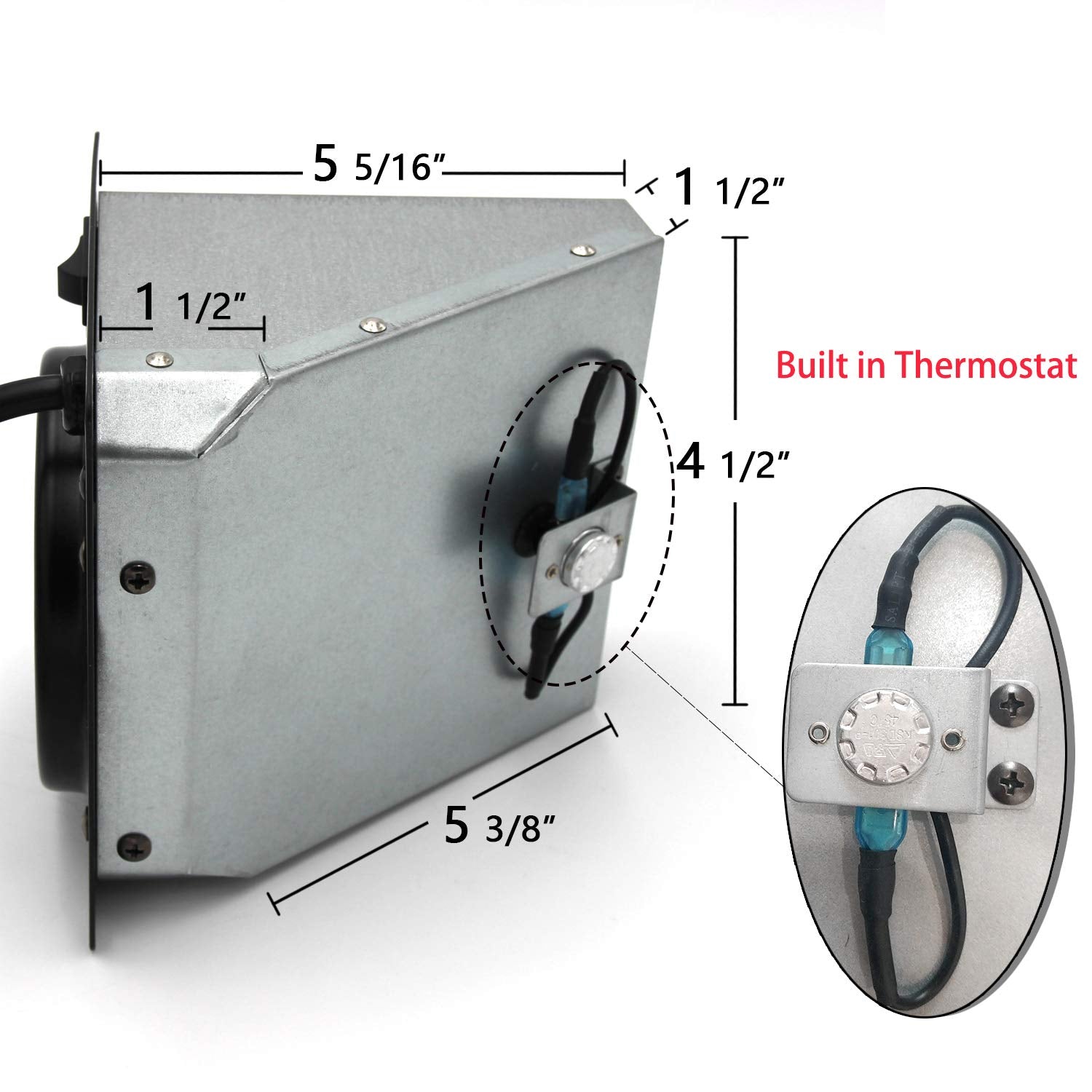Hongso Replacement Vent Free Wall Heater Fan, Vent Free Blower Accessory Kit For Mr. Heater, Dyna Glo, Dyna Glo 30,000 Btu, Comf