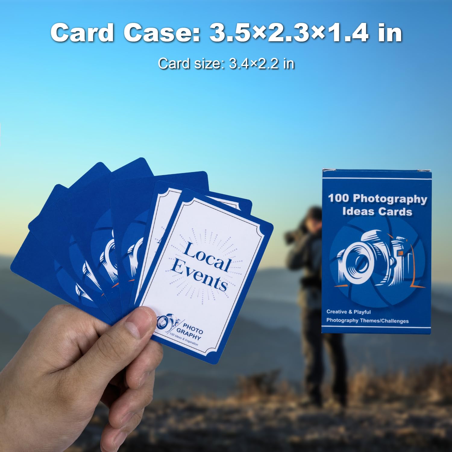 100 Photography Idea Cards   Photography Accessories For Photographers, Photography Gift For Women Men, Camera Accessories Photo