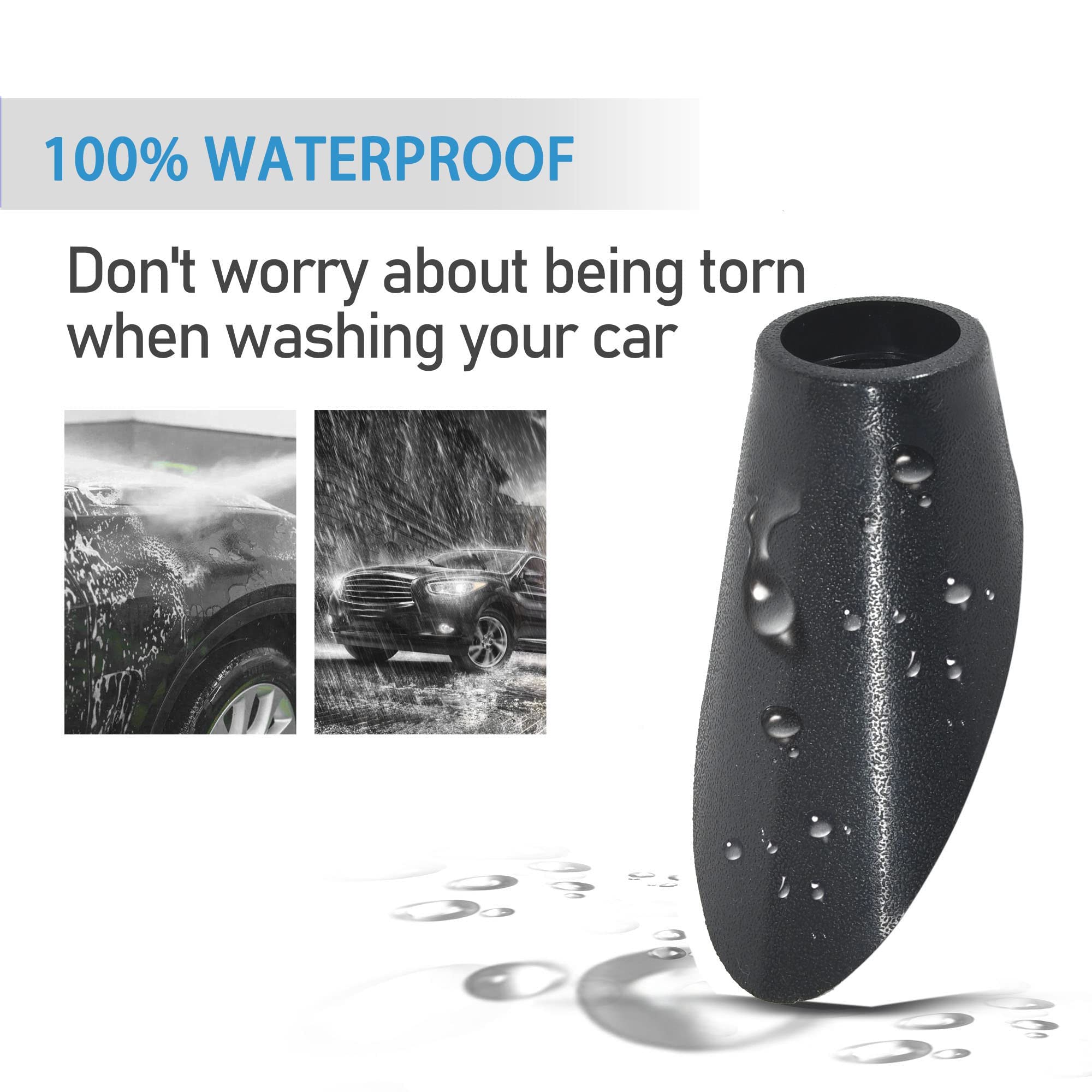 Anina Antenna Base Adapter Mount For Dodge Ram 1500 2500 3500 4500 5500 2009 2018 Antenna Ornament Car Radio Antenna Grommet Top