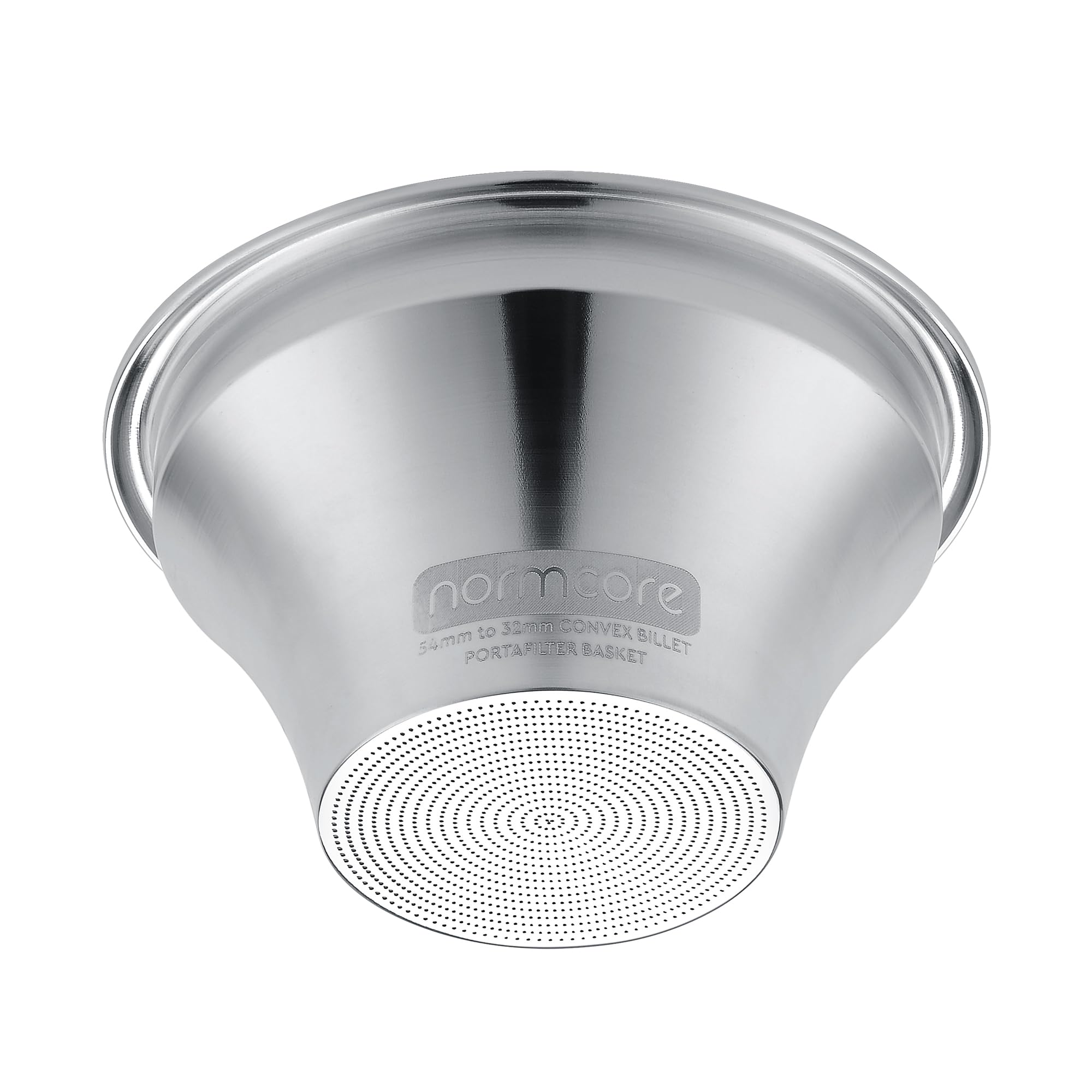 Normcore 54mm Convex Billet Basket for Breville, 5432mm, 0.18mm Holes