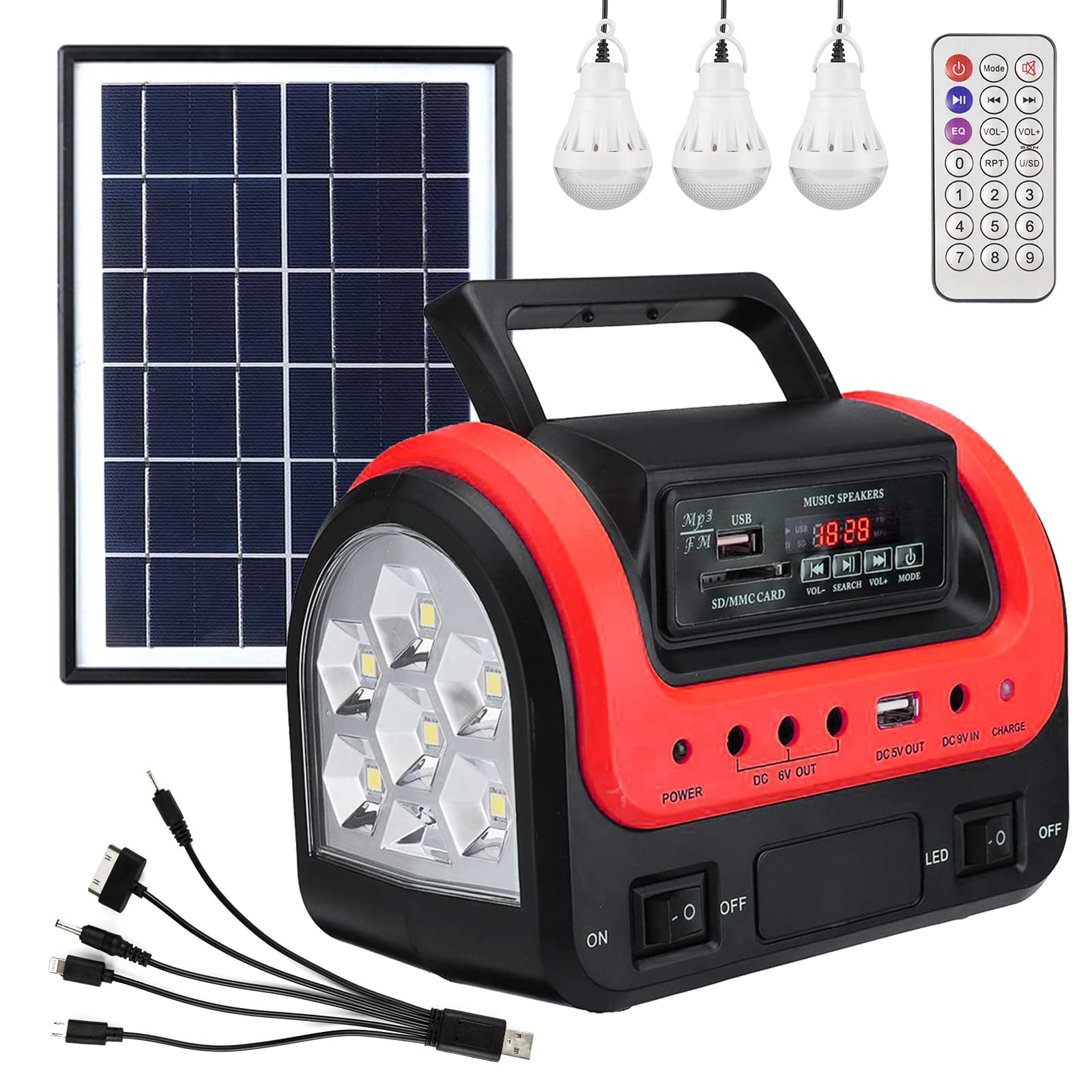 Solar Generator,Portable Power Station With Solar Panel Included,Lifepo4 Lithium Battery Mini Portable Generator With Dc/Usb Out
