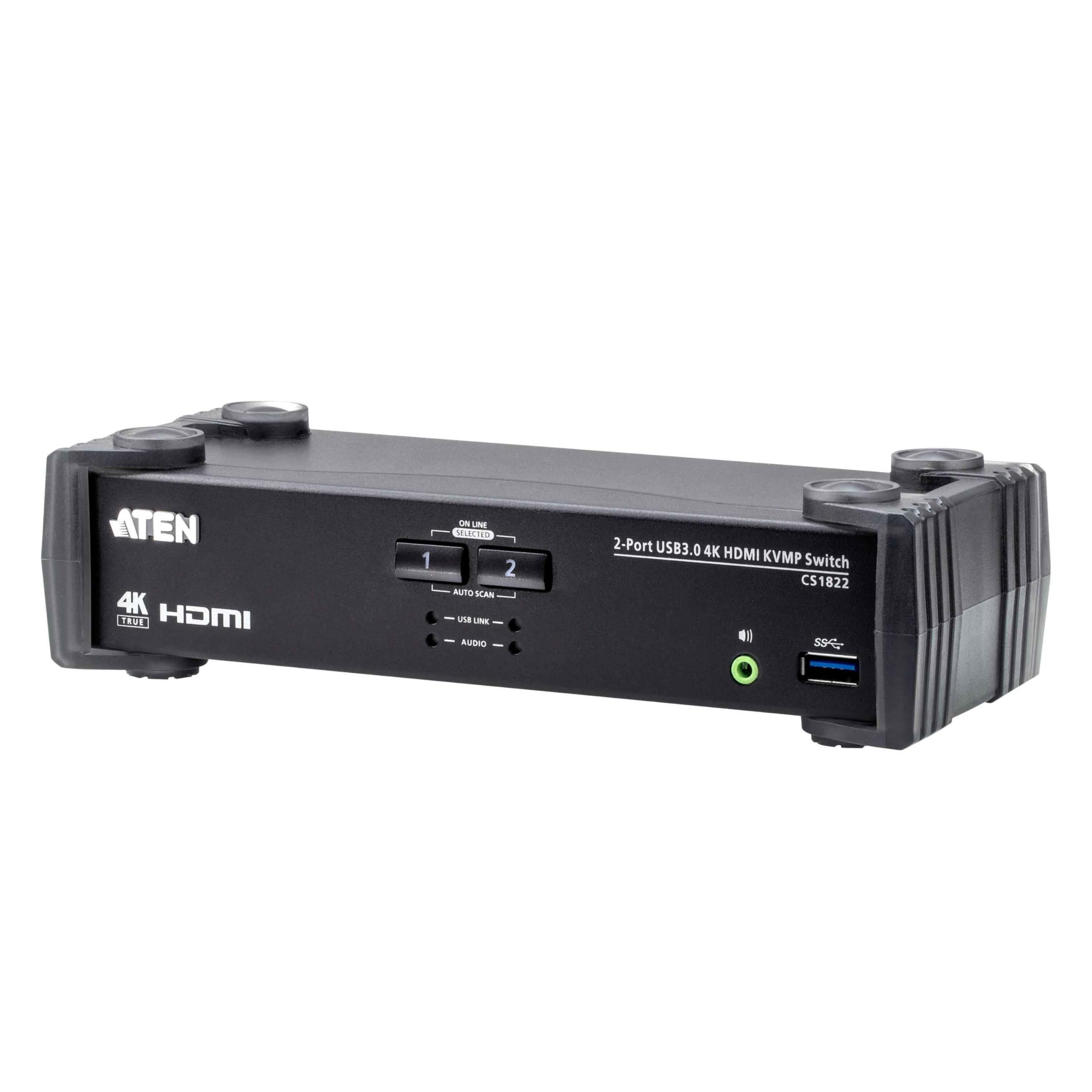 2-Port 4K60 Single View Hdmi Kvmp