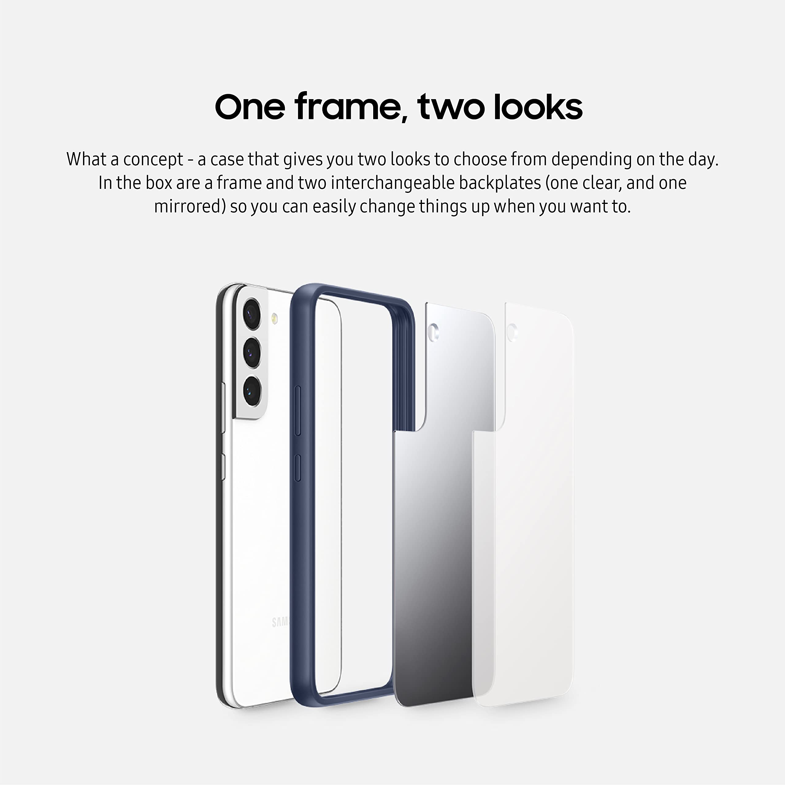 Samsung Galaxy S22 Frame Cover, Navy