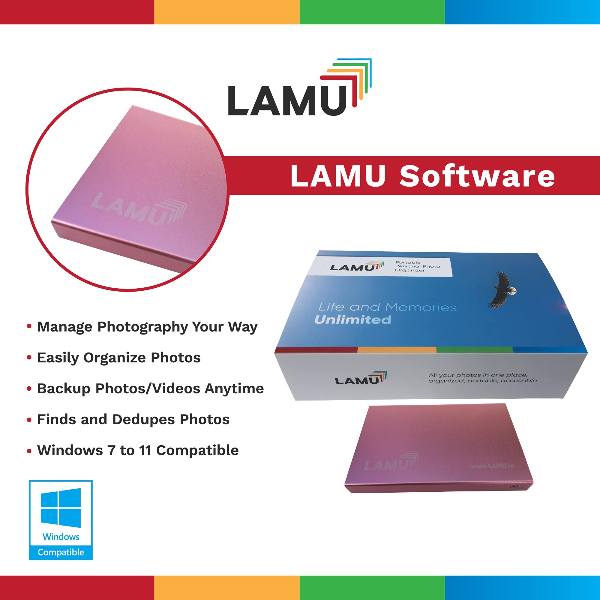 Lamu Portable Digital Photo Organizer   Digital Picture Manager For Windows   Software To Easily Organize Your Photos And Videos
