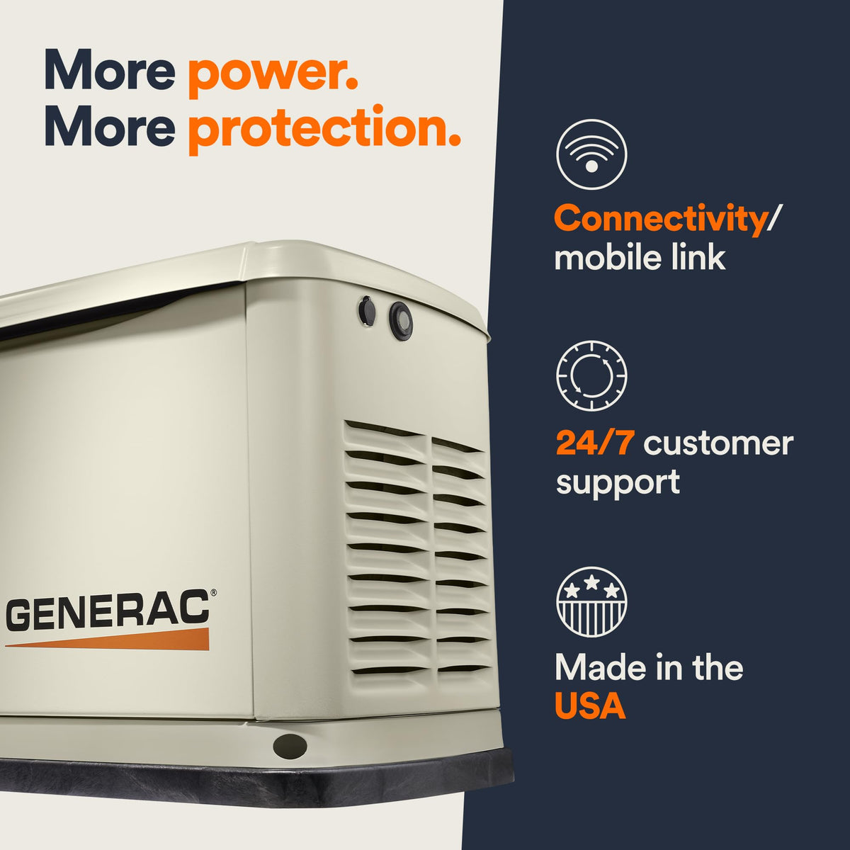 Generac 7228 18Kw Air Cooled Guardian Series Home Standby Generator Wi ...