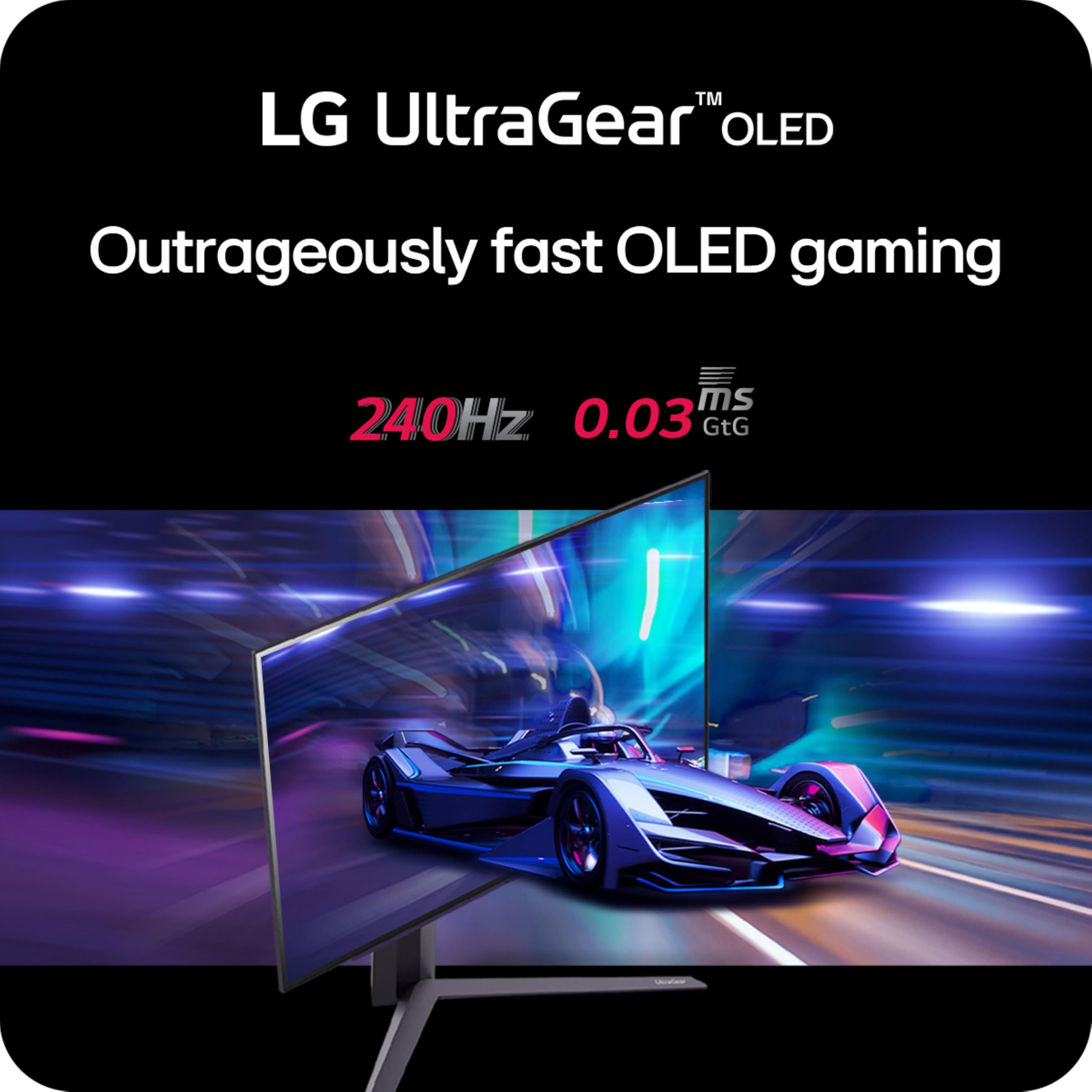 Lg 27Gs93Qe 27 Inch Ultragear Oled Gaming Monitor Qhd 1440P 240Hz 0.03Ms Displayhdr True Black 400 Amd Freesync Premium Pro Nvid