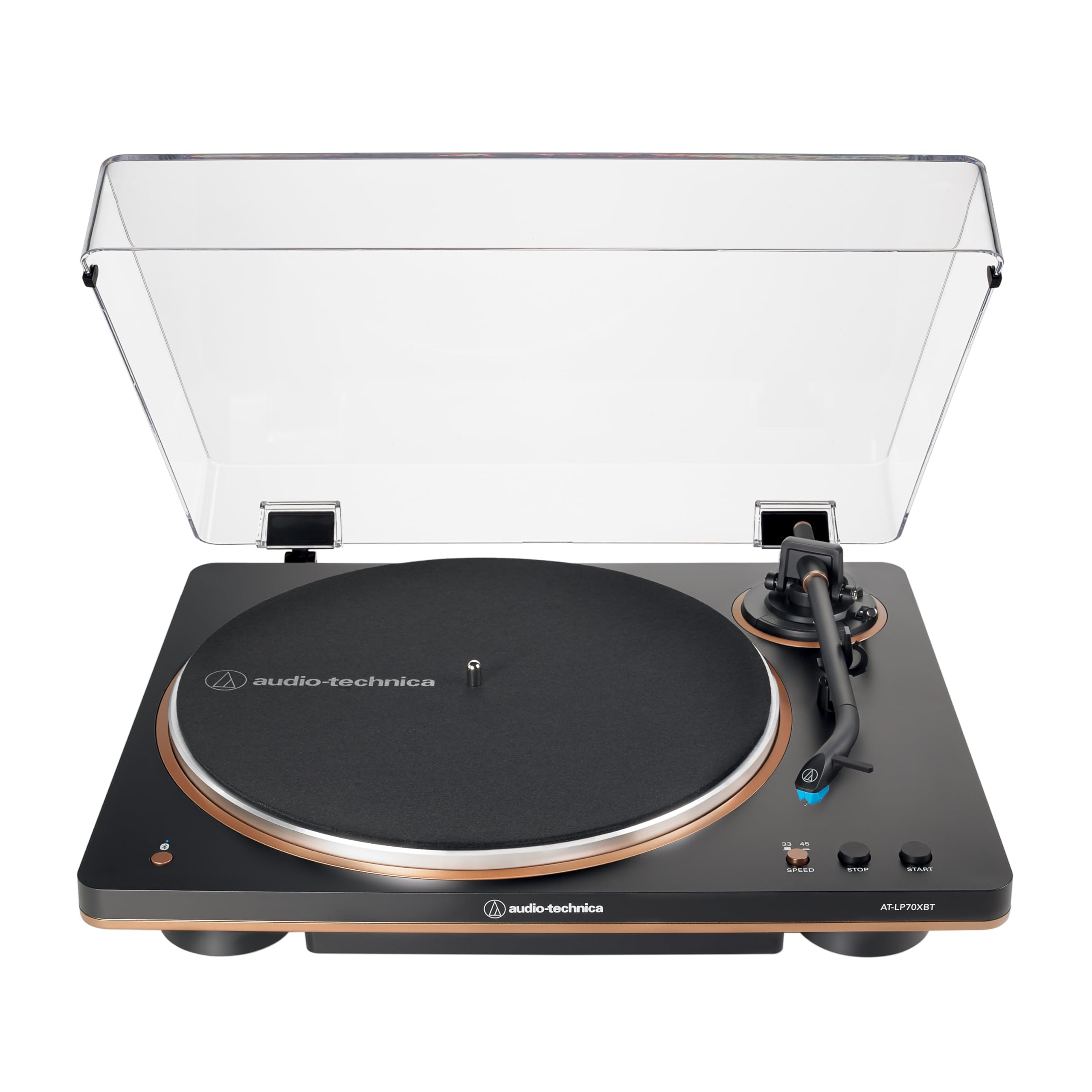 Audio Technica At Lp70Xbt Bz Wireless Turntable, Black/Bronze