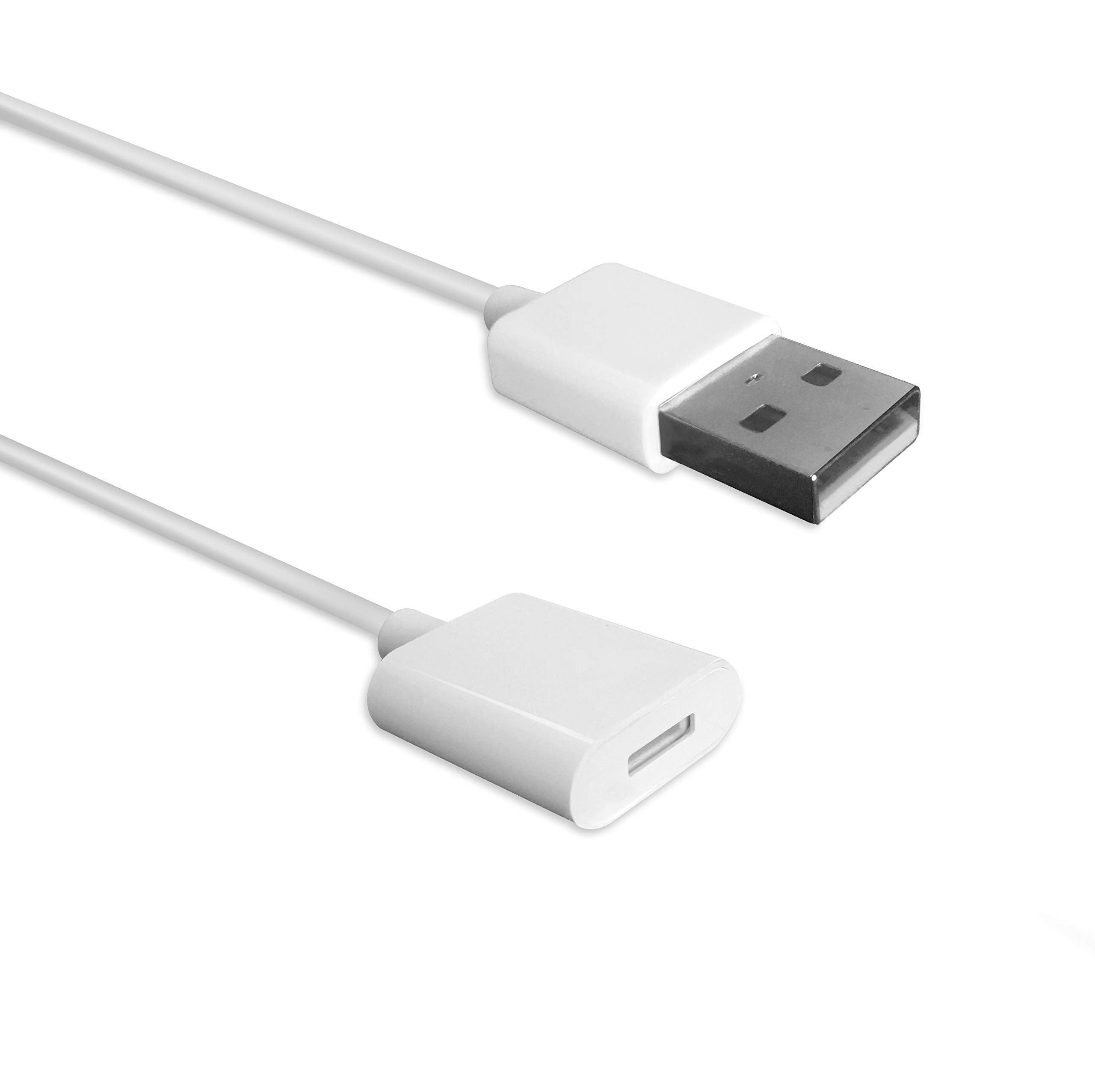 Techmatte Charging Adapter Electronic Cable Compatible With Apple Pencil 1St Generation, Male To Female Flexible Connector, Lapt