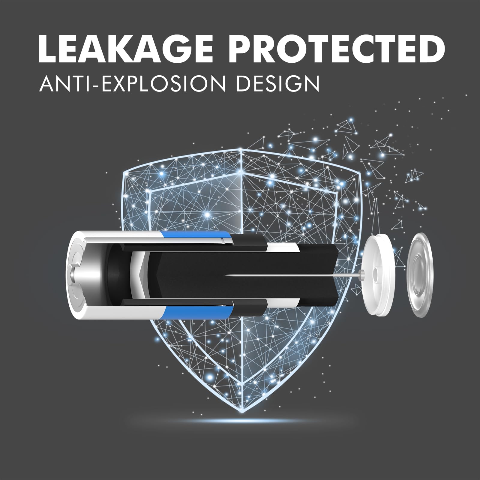 Voniko Ultra Alkaline C Batteries, C Size Lr14 Batteries 12 Pack - 10-Year Shelf Life And 6-9 Times The Power As Carbon Batterie