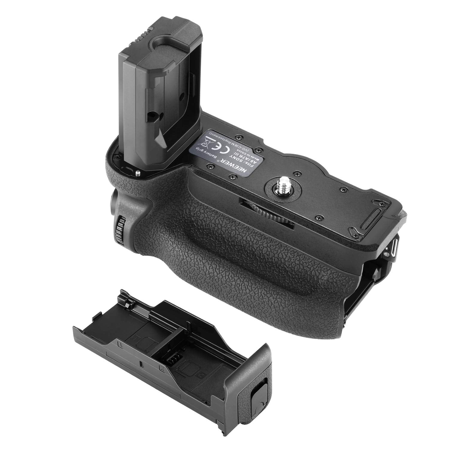 Neewer Vertical Battery Grip For Sony A9 A7Iii A7Riii Camera Replacement For Sony Vg C3Em Only Works With Np Fz100 Battery (Batt