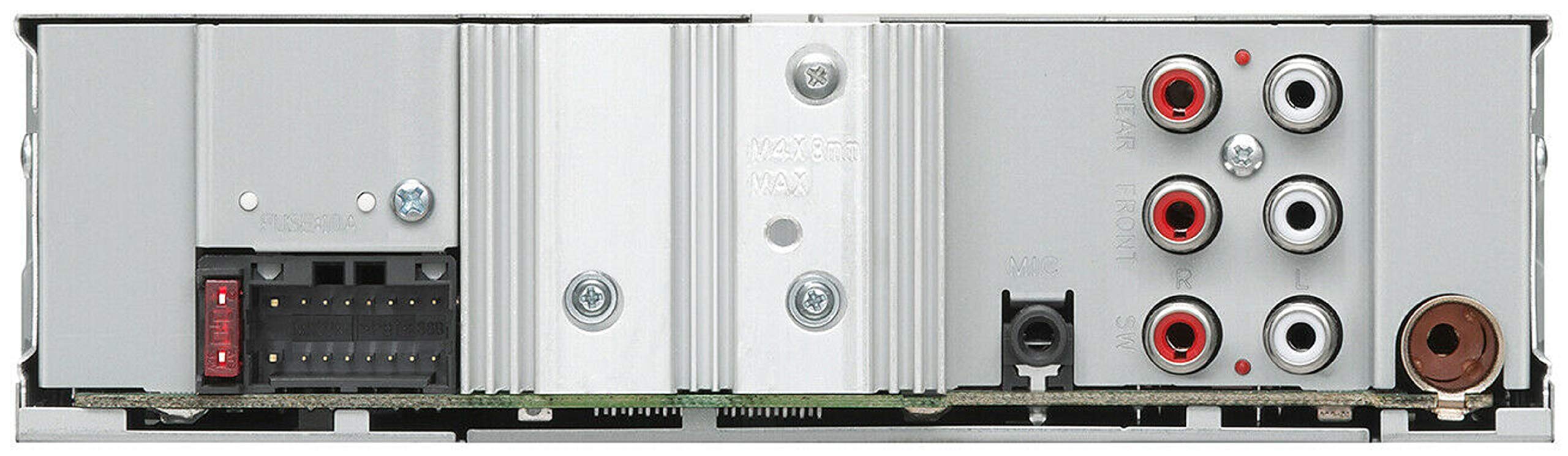 Kenwood Bluetooth Usb Mp3 Wma Am/Fm Digital Media Player Dual Phone Connection Pandora Car Stereo Receiver/Free Alphasonik Earbu