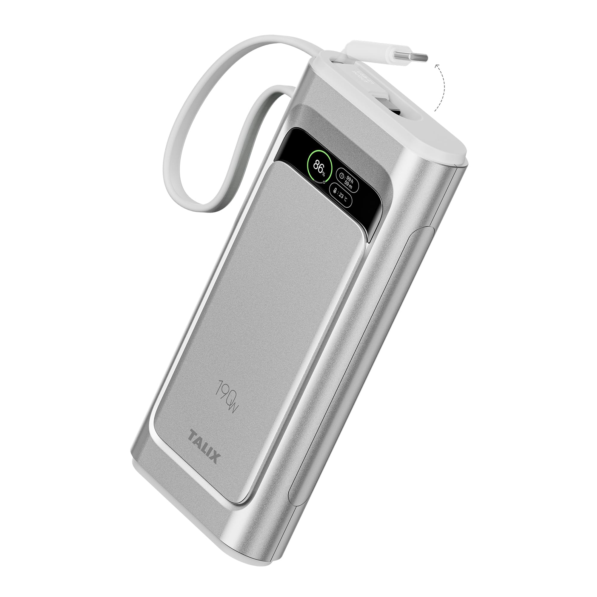 TALIX Laptop Power Bank, 20,000mAh Portable Charger with 190W Total Output