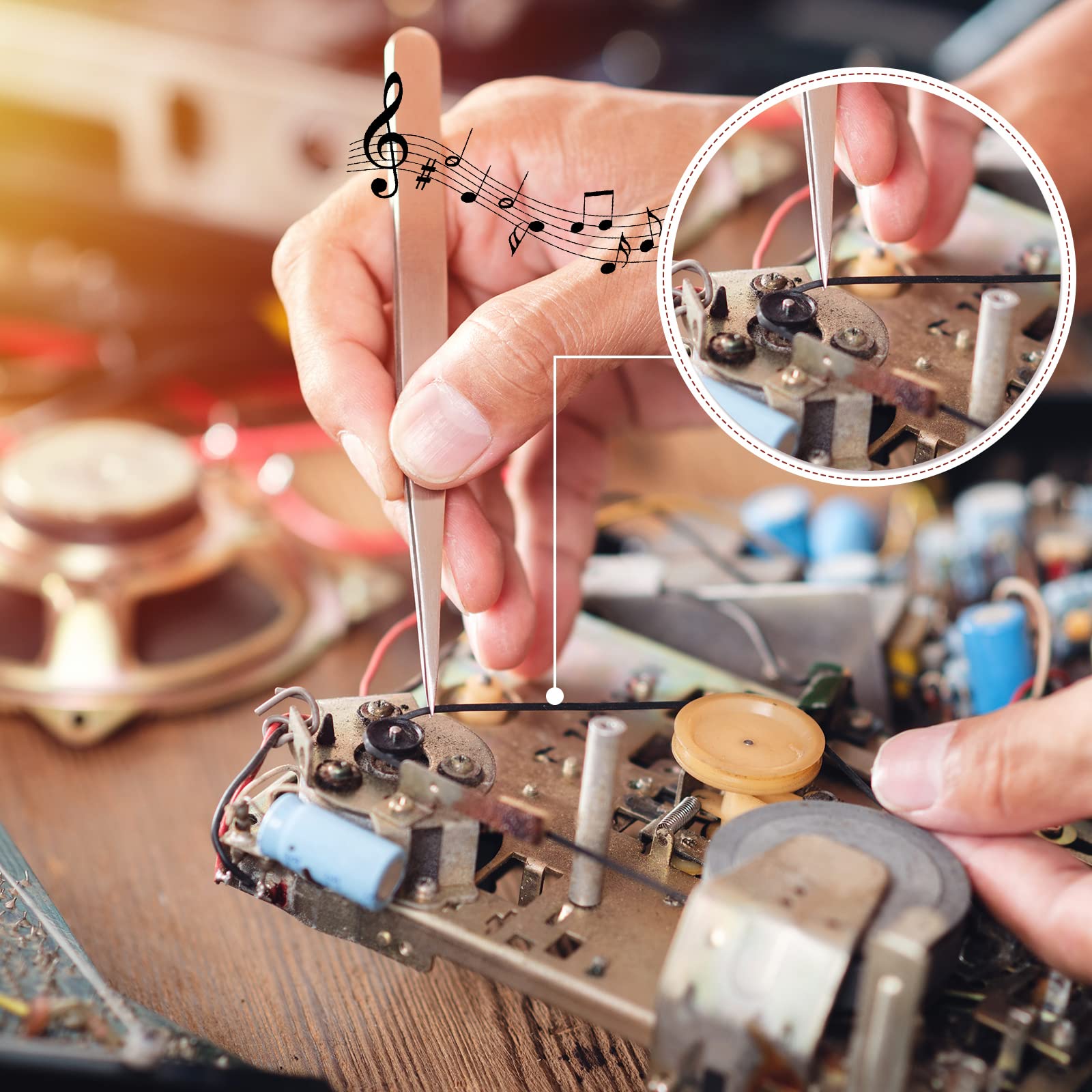 Kanayu 100 Pcs Recorder Rubber Belts 40 135 Mm Square Belt Cassette Tape Machine Repair Maintenance Mix Cassette Recorder Belts