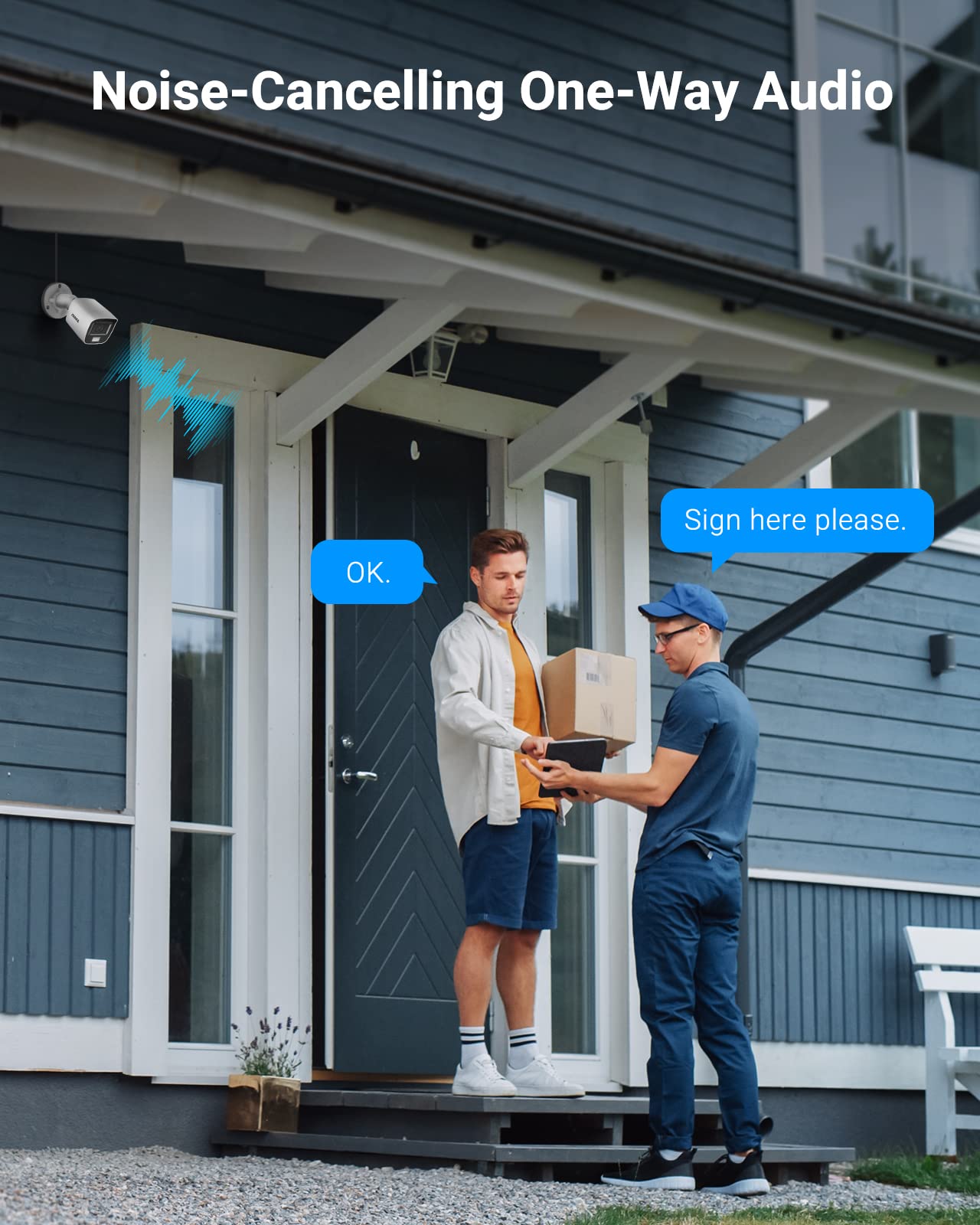 Annke 8Ch H.265+ Security Camera System 3K Lite Dvr With Mic/Audio, 4 X 1080P Cctv Camera With Dual Light For Outdoor Use, Ai Human/Vehicle Detection, Ip67 Weatherproof, 1Tb Hard Drive Included