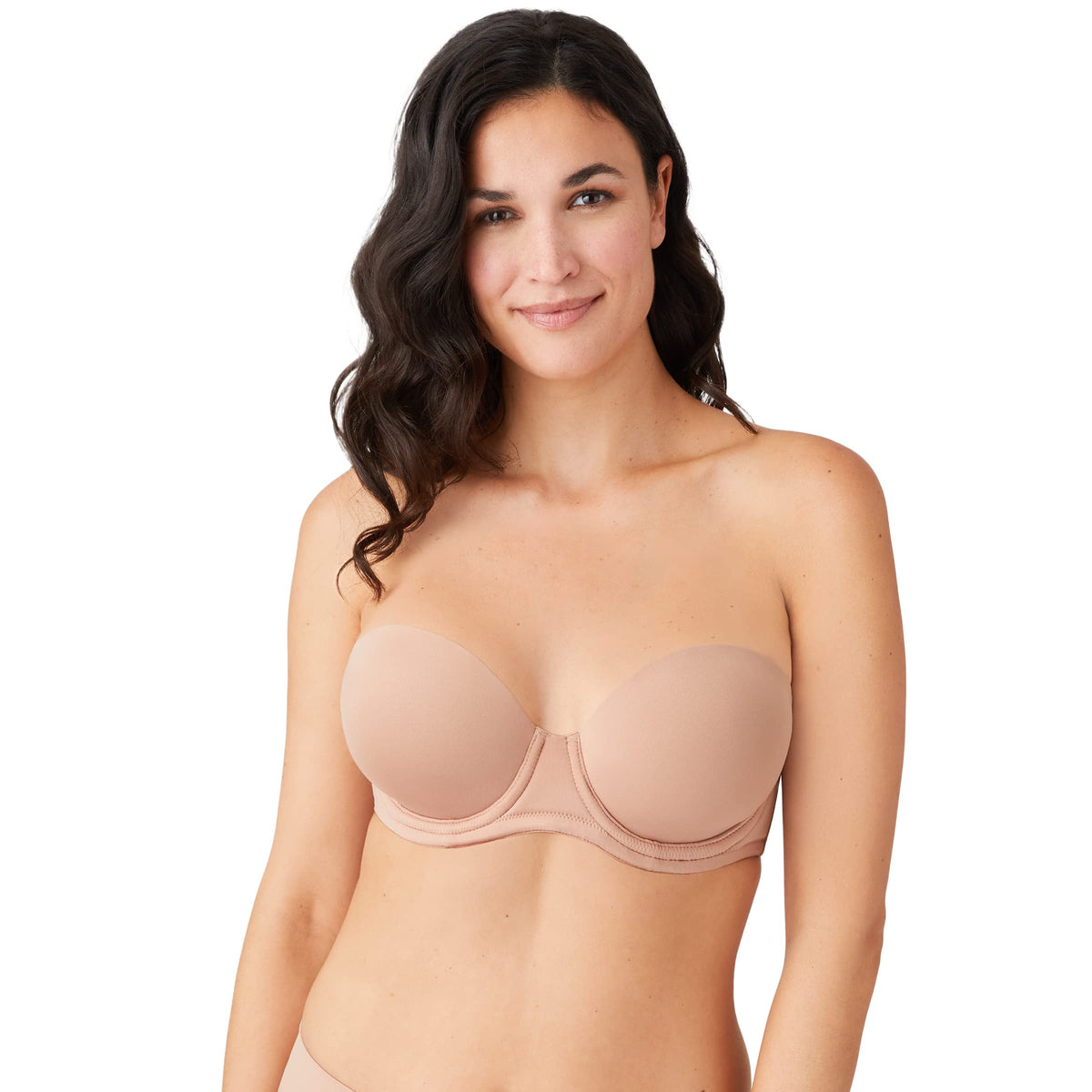 Wacoal Womens Plus Size Red Carpet Strapless Full Busted Underwire Bra, Roebuck, 36G